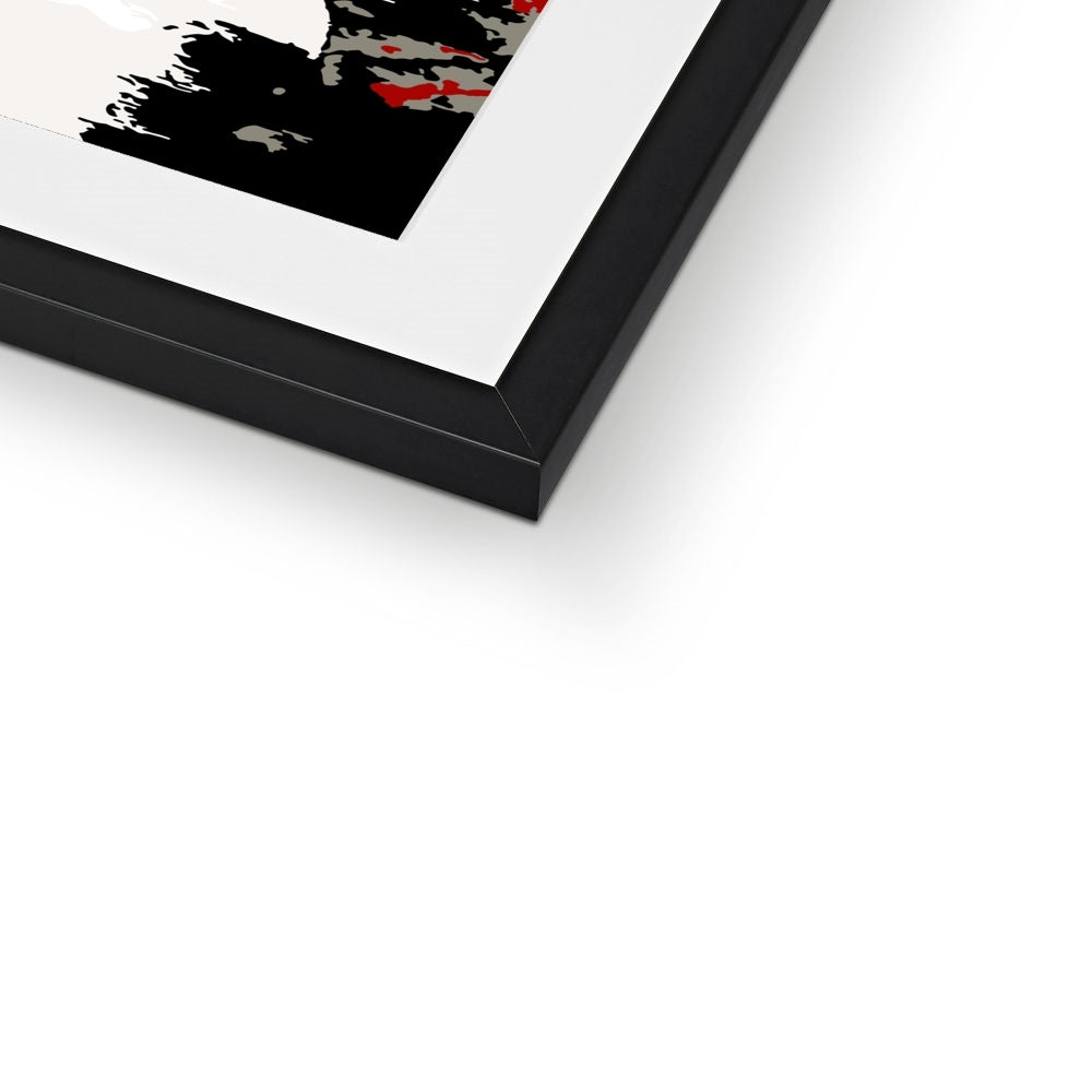 Framed Graphic Art Print, White Mat - 6x8, 8x12, 11x14, 12x16, 16x20, 18x24, 20x28 inches | FPV-1190-7696