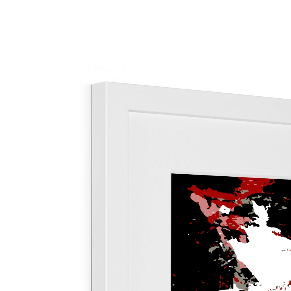 Framed Graphic Art Print, White Mat - 6x8, 8x12, 11x14, 12x16, 16x20, 18x24, 20x28 inches | FPV-1190-7696