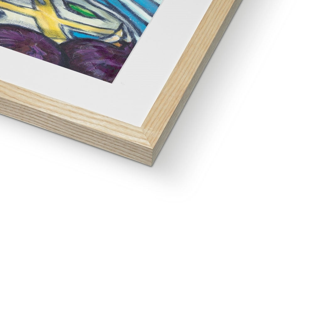 Framed Fine Art Print, White Mat - 8x6 10x8 12x8 inches | Still Life in Acrylic, FPH-1000-1104