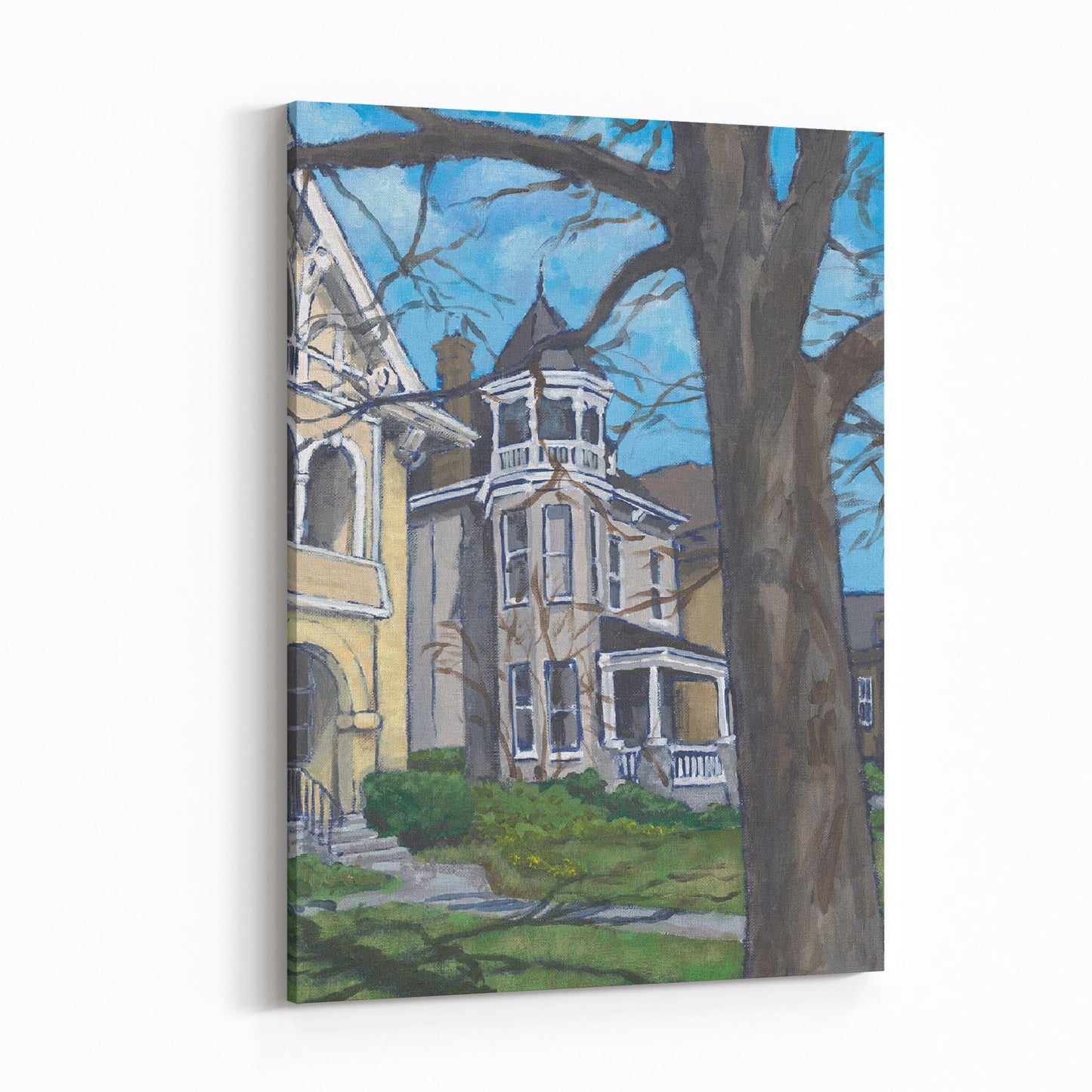 Historic Home - 6"x8" Slim Canvas Fine Art Print