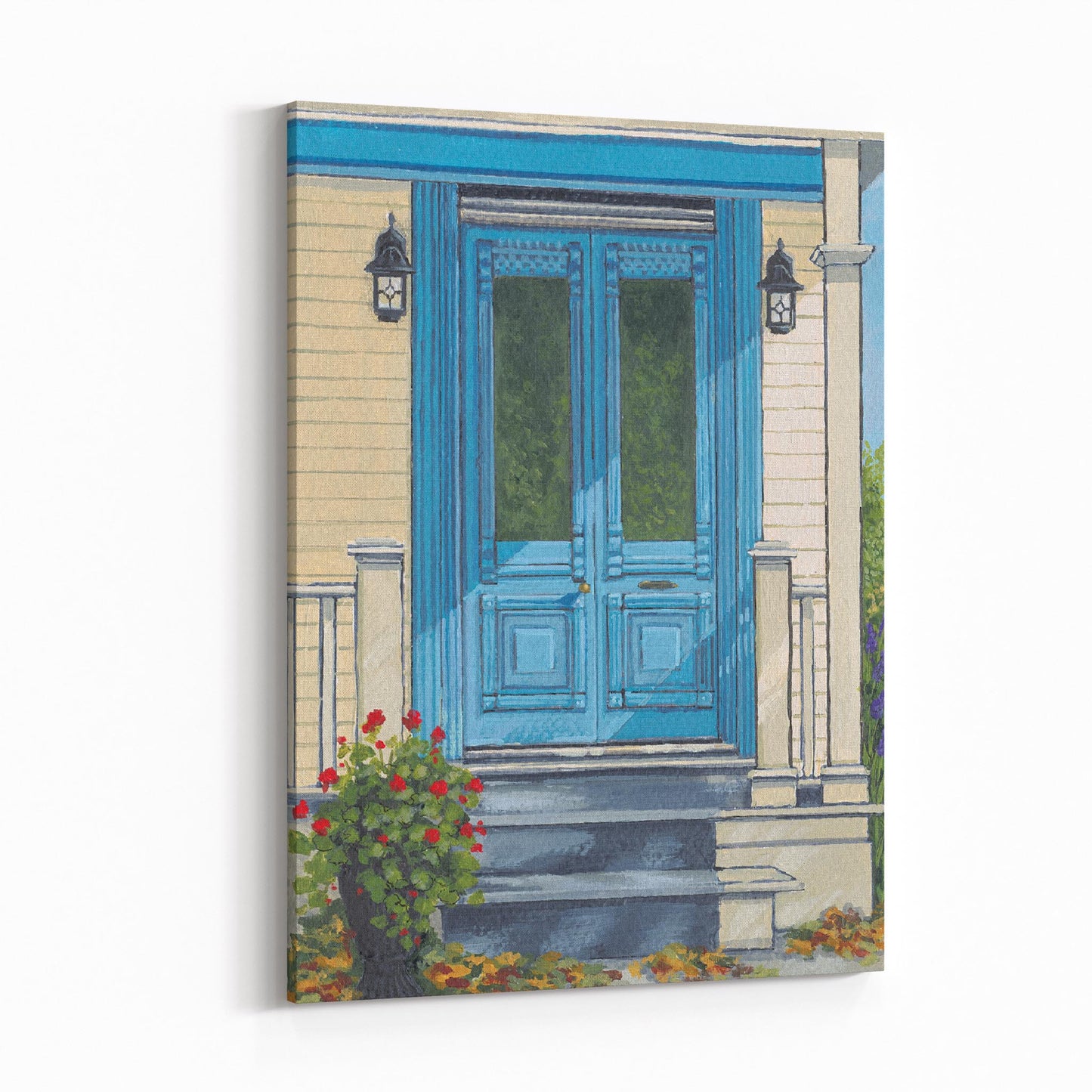 Door 2 - 6"x8" Slim Canvas Fine Art Print