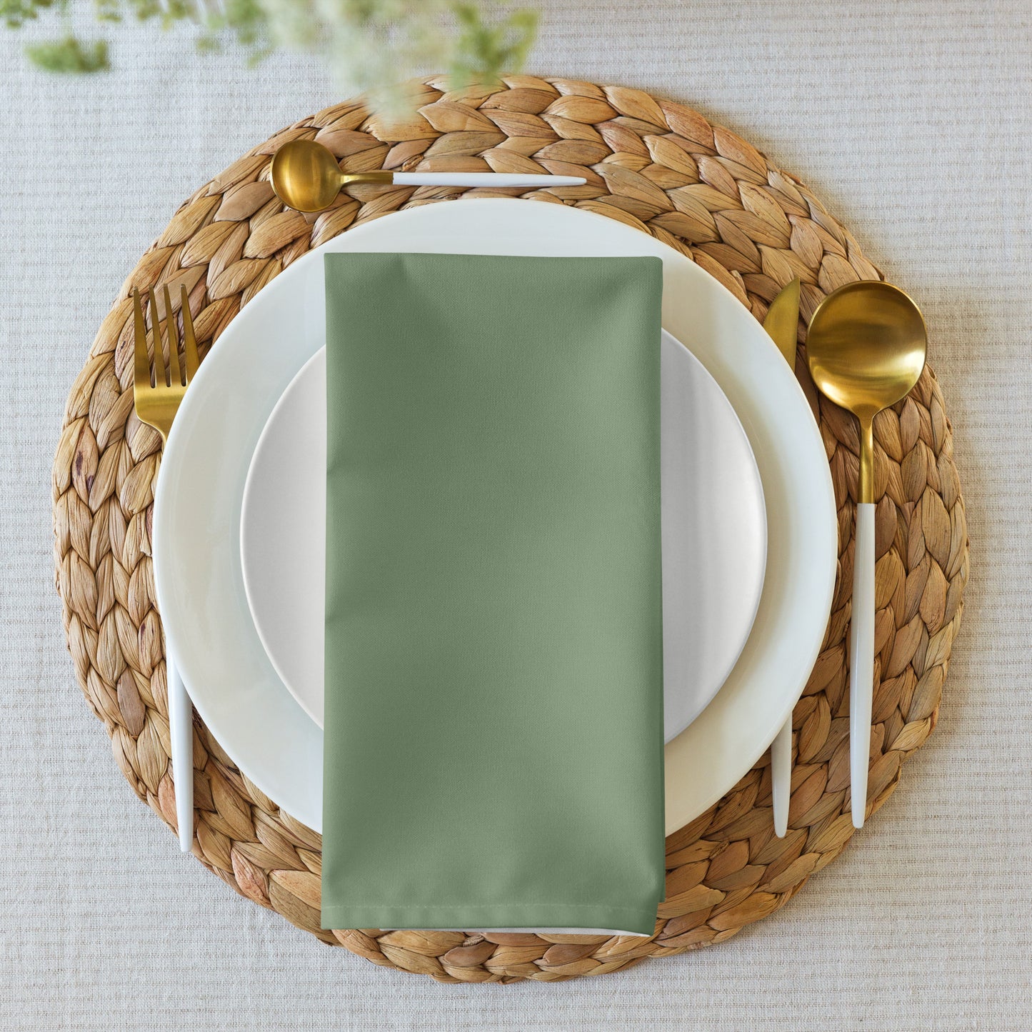 Green Cloth Napkin Set | NSSO-1051-200