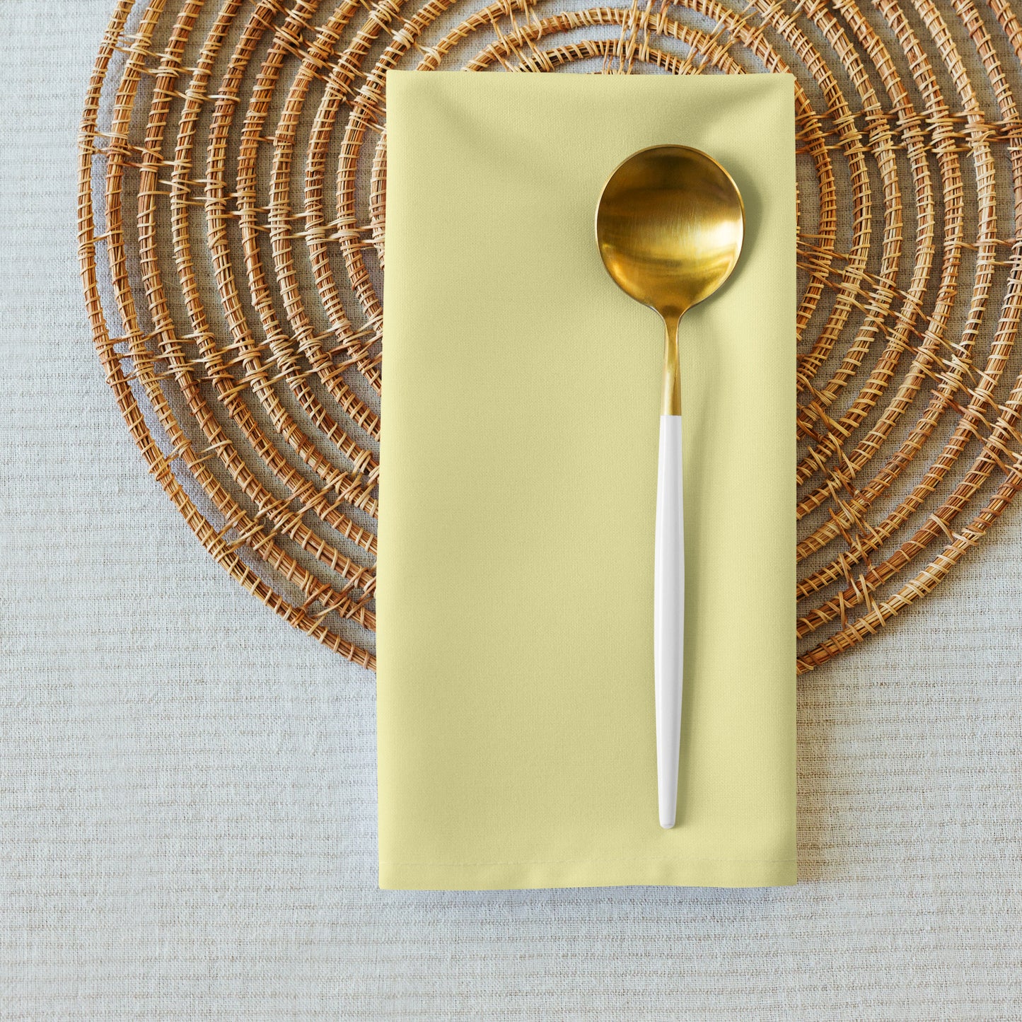Pale-yellow Cloth Napkin Set | NSSO-1062-500
