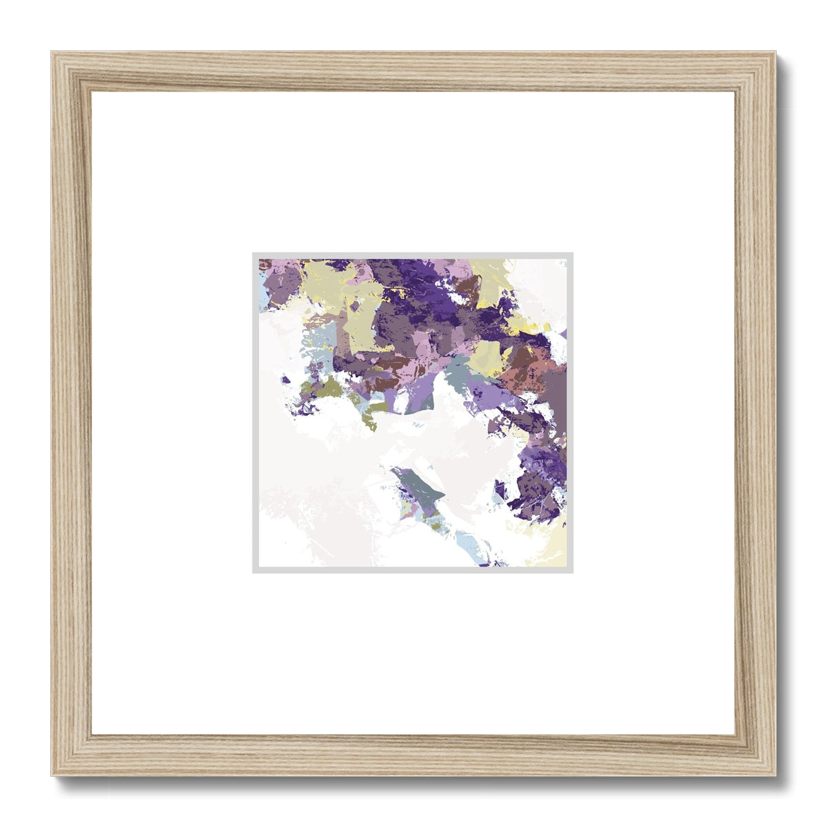 Framed Graphic Art Print, Faux Mat - 12x12 inches | FMS-1140-7693