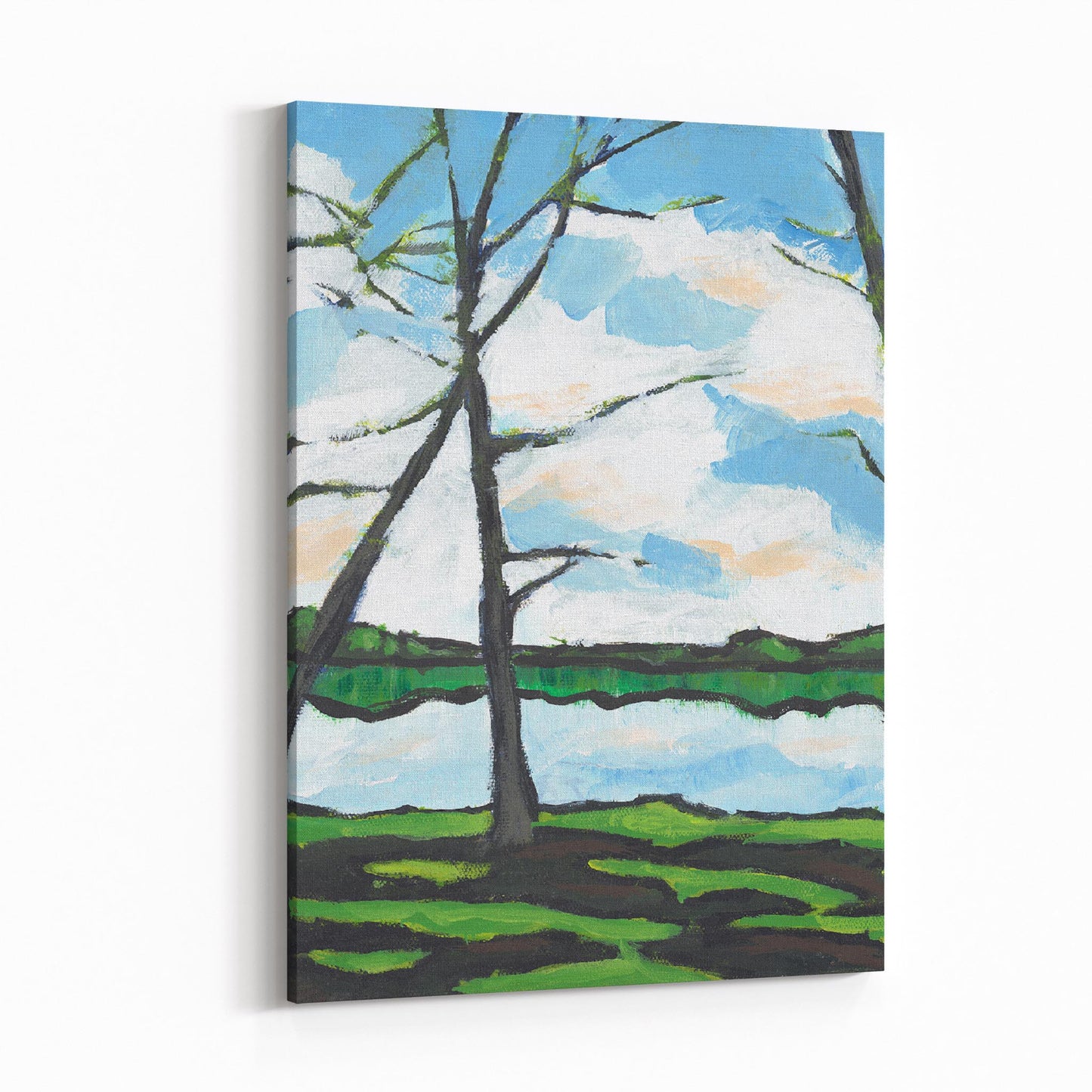 Lakeshore 2 - 6"x8" Slim Canvas Fine Art Print