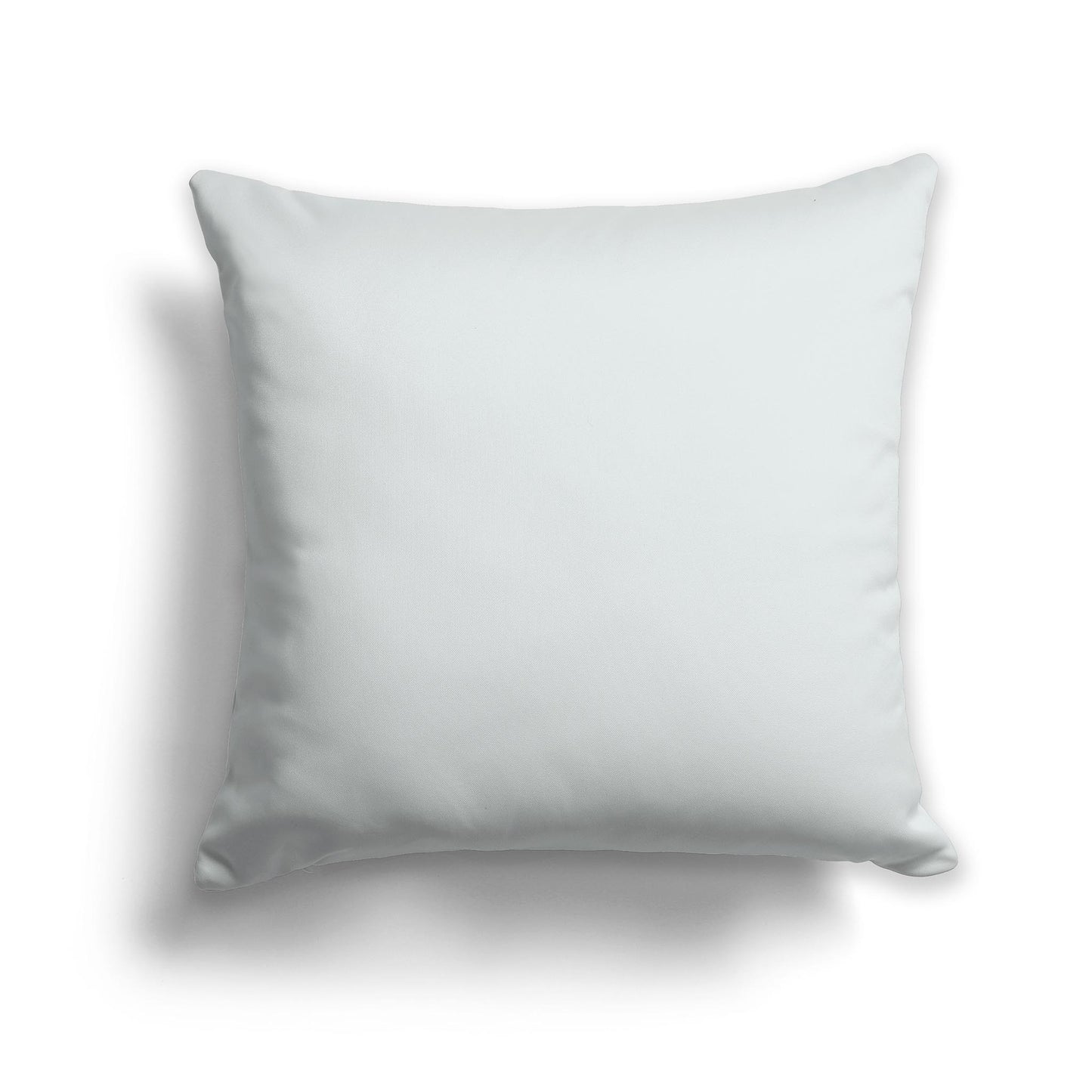 Square Throw Pillow in Light Grey
