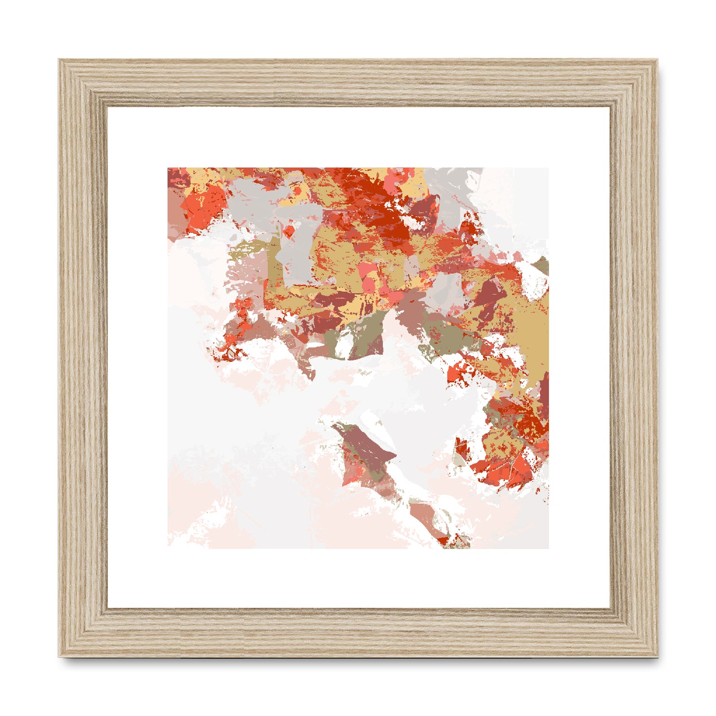 Framed Graphic Art Print, White Mat - 8x8 12x12 16x16 20x20 24x24 28x28 inches | FPS-1130-7693
