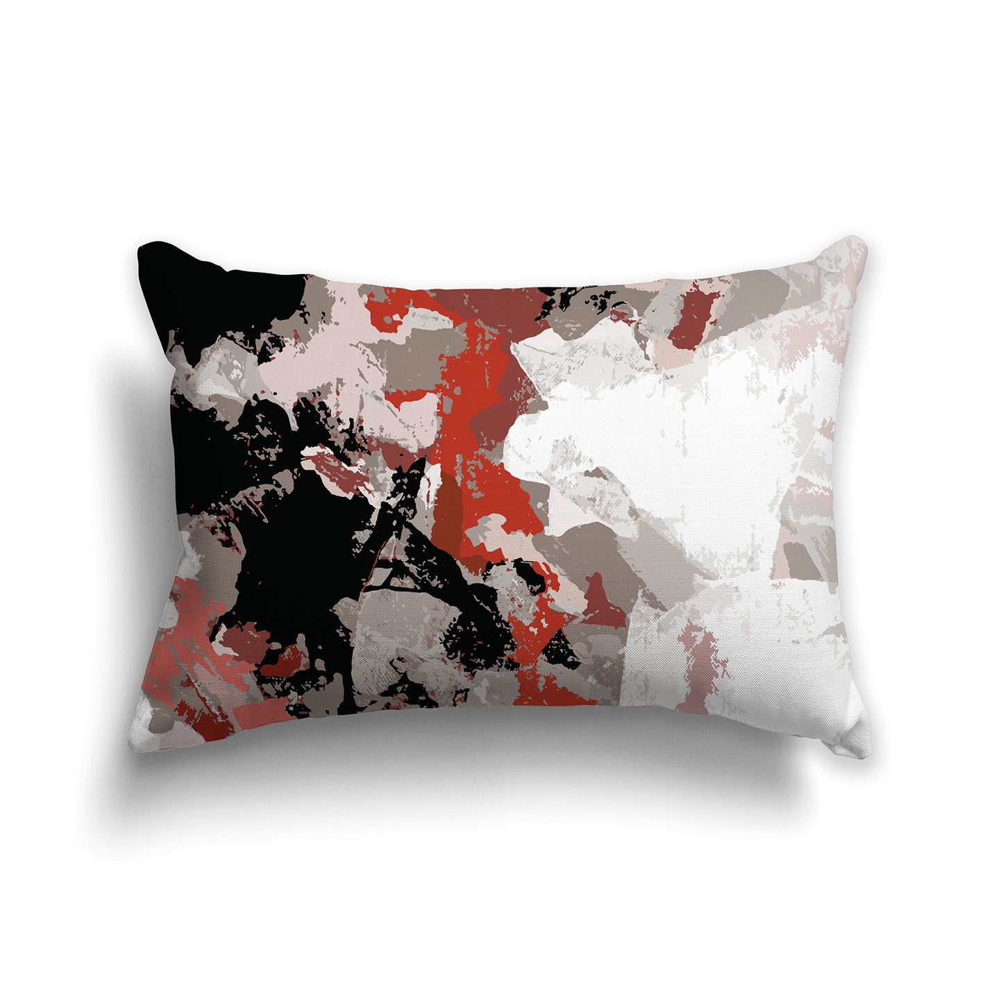 Lumbar Throw Pillow featuring graphic art from the Dusty Slate Collection