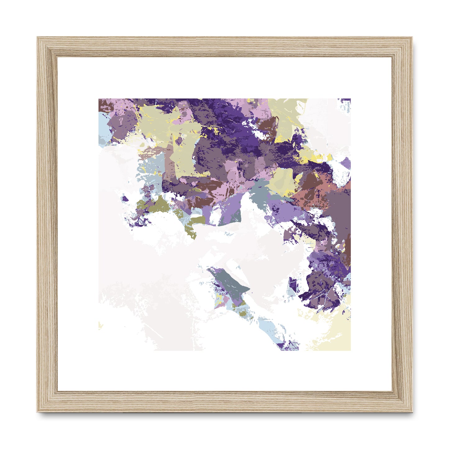 Framed Graphic Art Print, White Mat - 8x8 12x12 16x16 20x20 24x24 28x28 inches | FPS-1140-7693