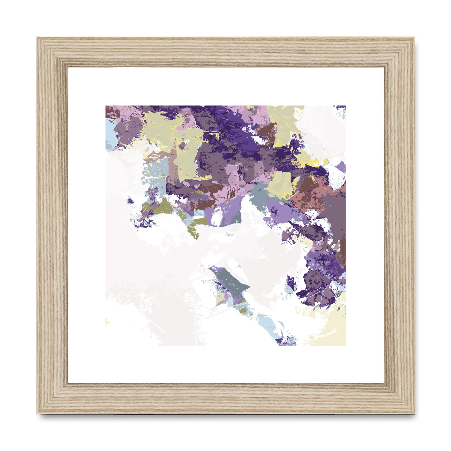 Framed Graphic Art Print, White Mat - 8x8 12x12 16x16 20x20 24x24 28x28 inches | FPS-1140-7693