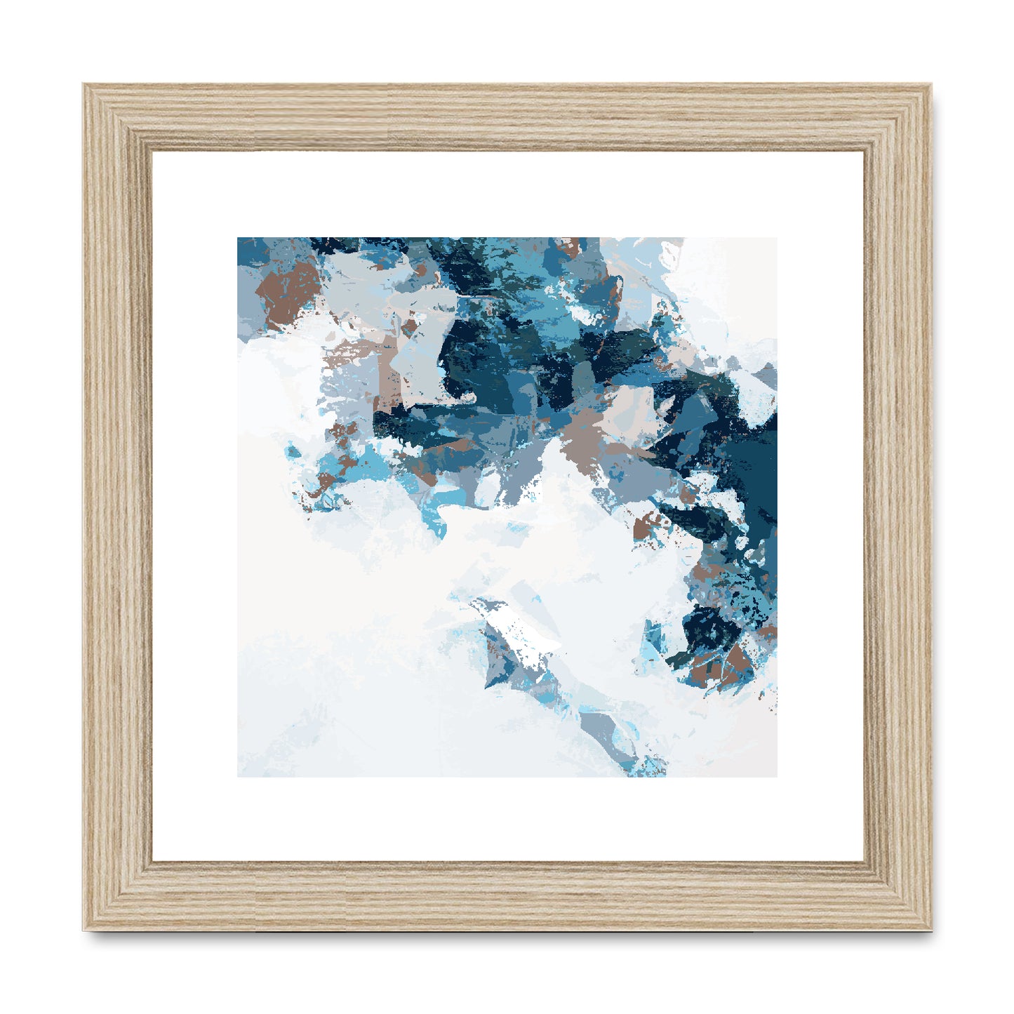 Framed Graphic Art Print, White Mat - 8x8 12x12 16x16 20x20 24x24 28x28 inches | FPS-1150-7693
