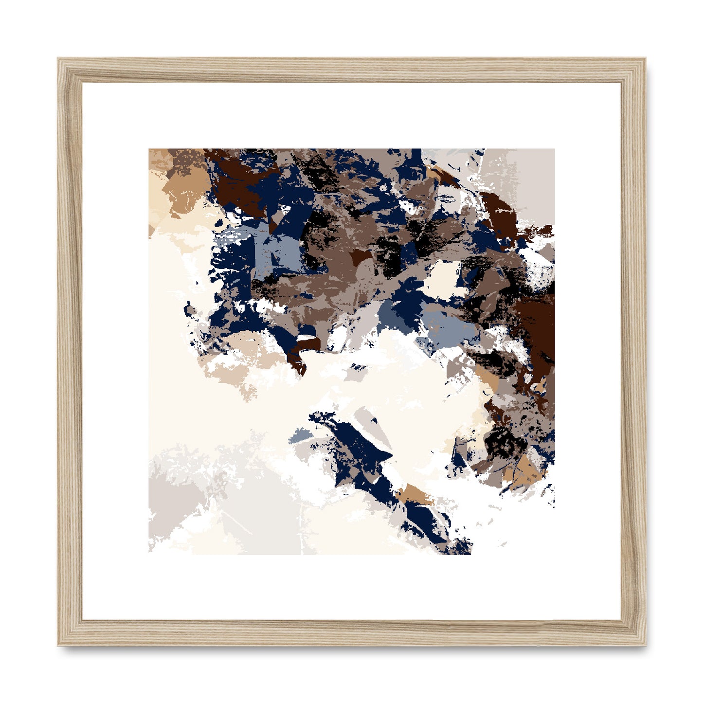 Framed Graphic Art Print, White Mat - 8x8 12x12 16x16 20x20 24x24 28x28 inches | FPS-1160-7693