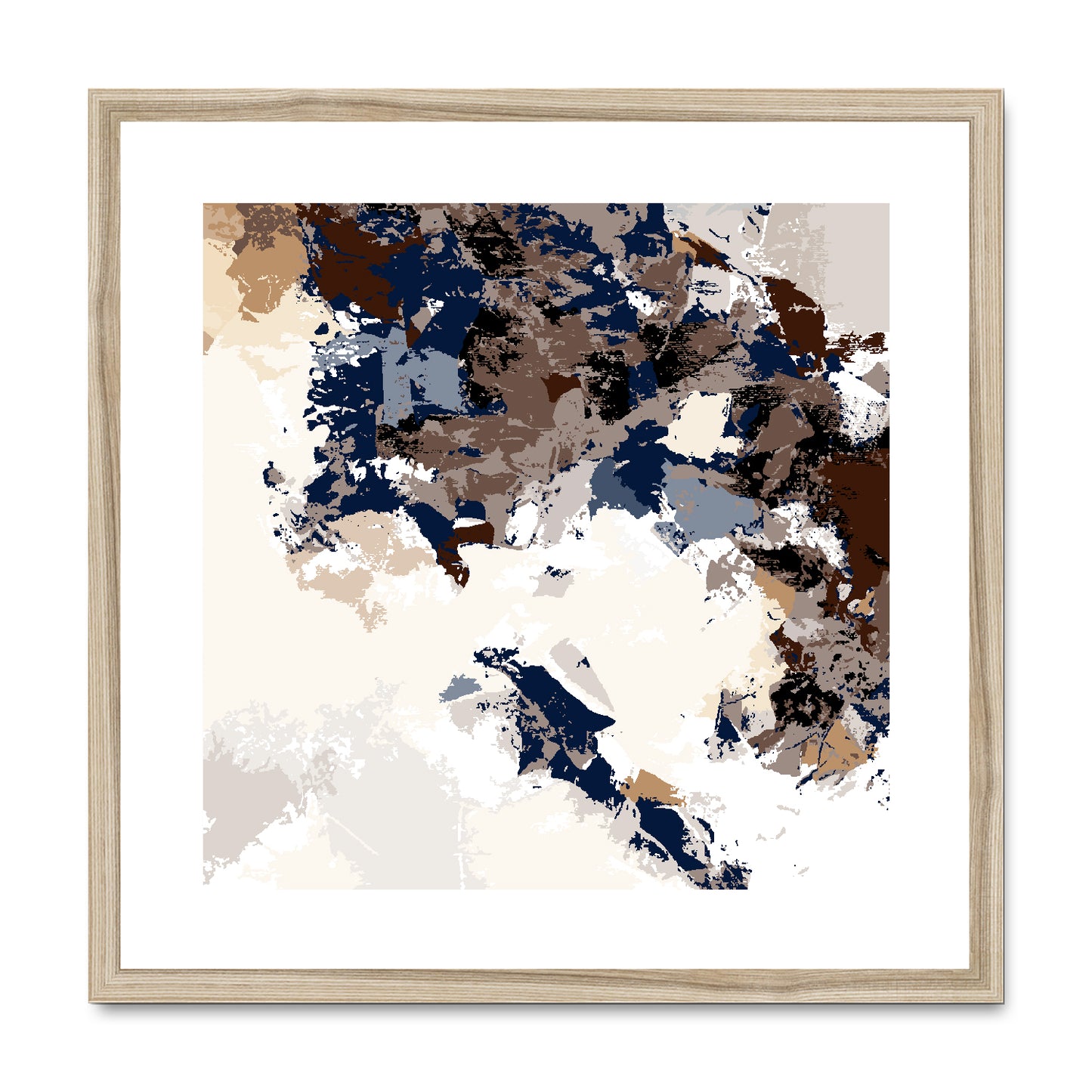 Framed Graphic Art Print, White Mat - 8x8 12x12 16x16 20x20 24x24 28x28 inches | FPS-1160-7693