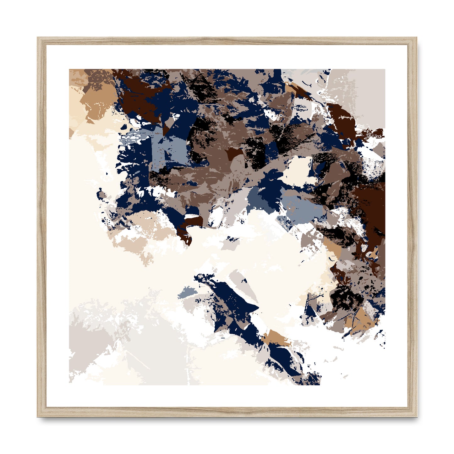 Framed Graphic Art Print, White Mat - 8x8 12x12 16x16 20x20 24x24 28x28 inches | FPS-1160-7693