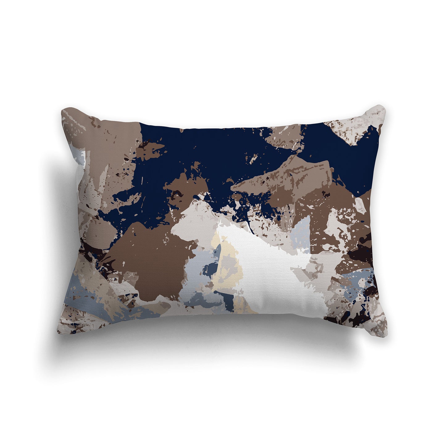 Lumbar Throw Pillow featuring graphic art from the Imperial Suite Collection