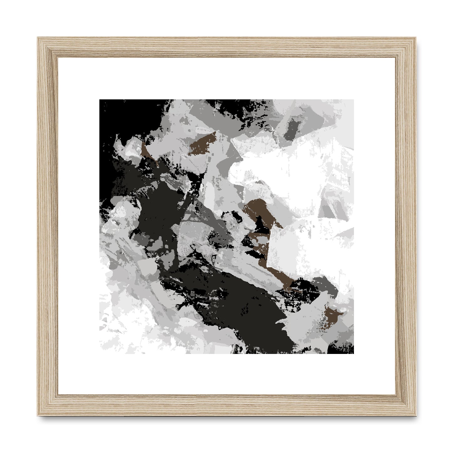 Framed Graphic Art Print, White Mat - 8x8 12x12 16x16 20x20 24x24 28x28 inches | FPS-1170-7690