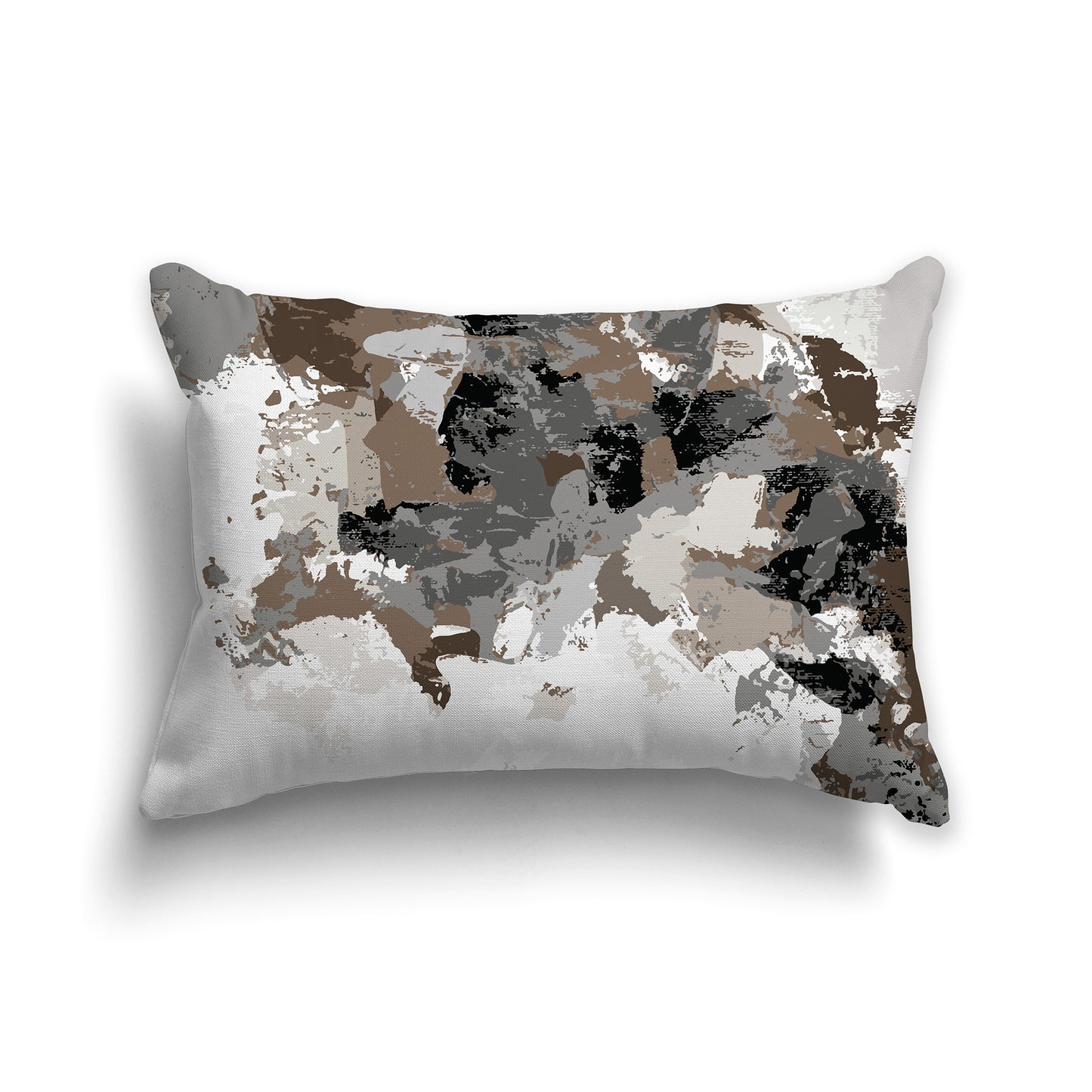 Lumbar Throw Pillow featuring graphic art from the Castle Light Collection
