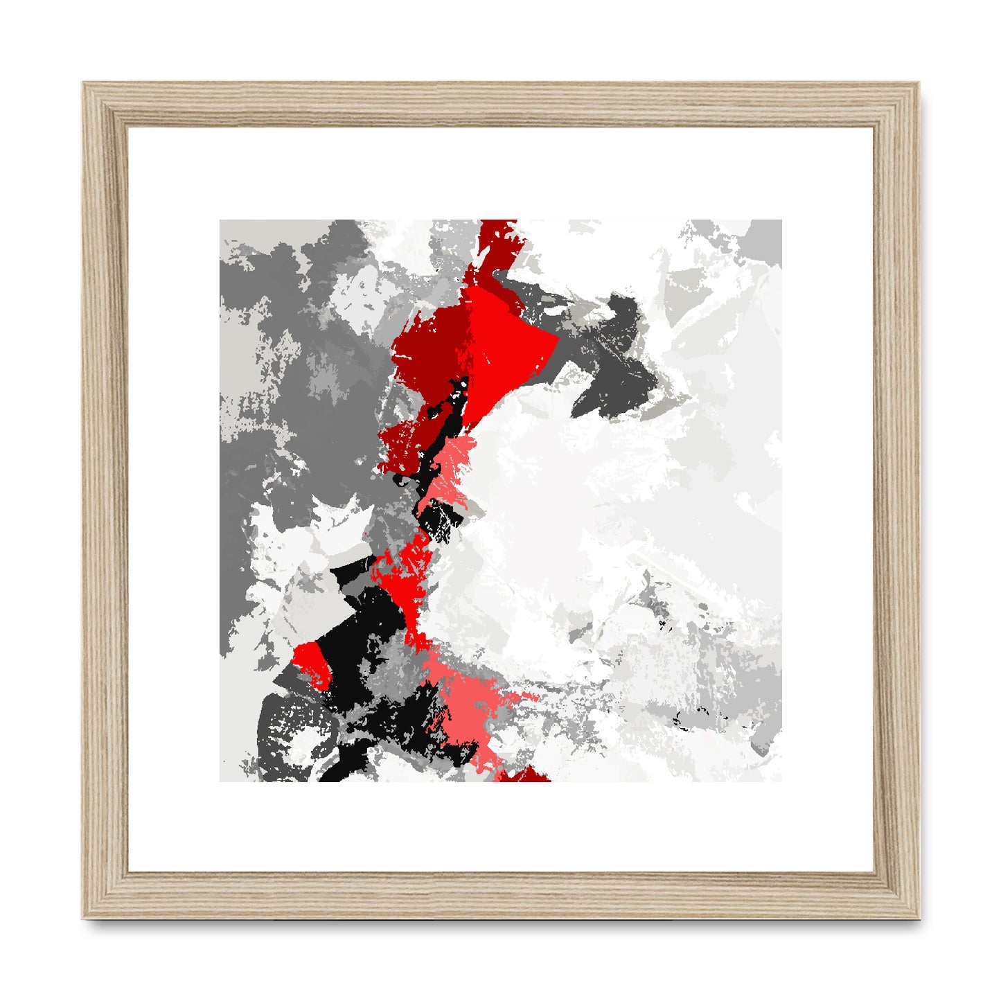 Framed Graphic Art Print, White Mat - 8x8 12x12 16x16 20x20 24x24 28x28 inches | FPS-1190-7691