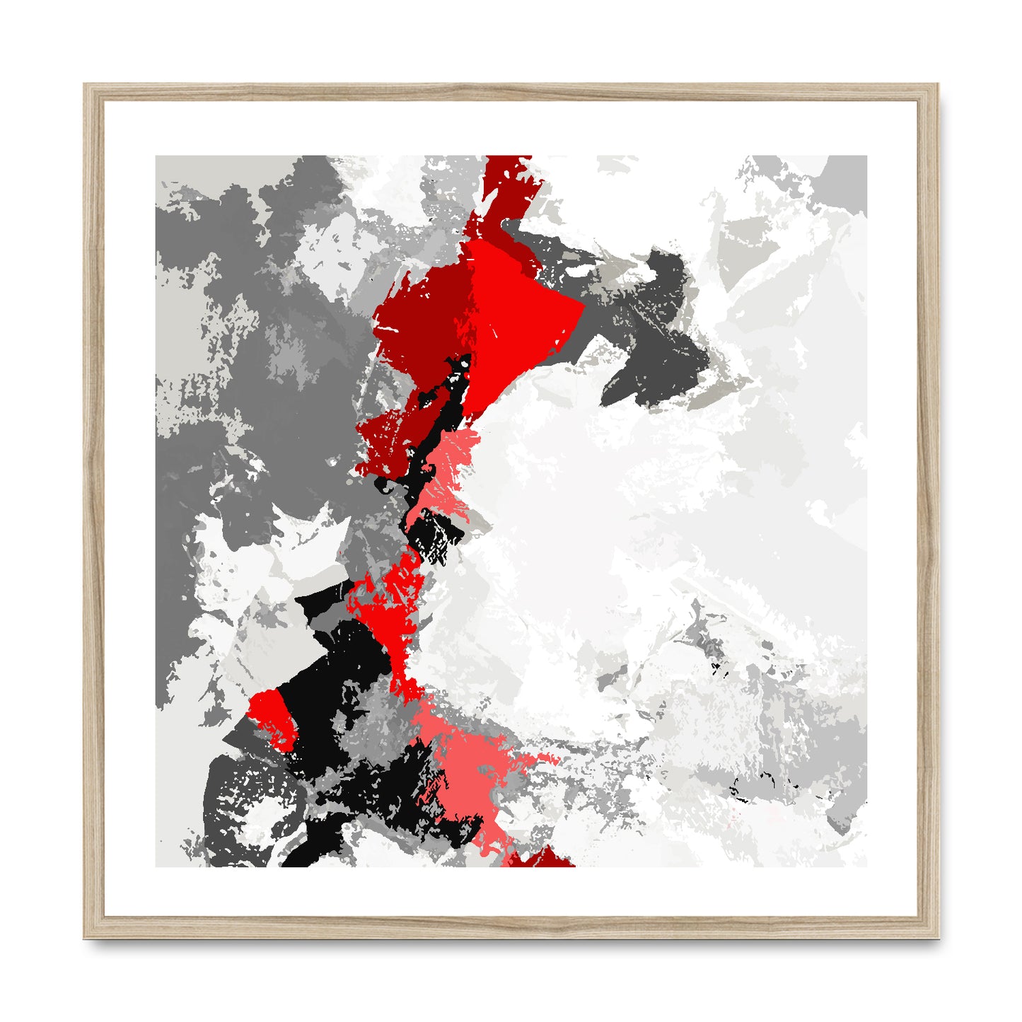 Framed Graphic Art Print, White Mat - 8x8 12x12 16x16 20x20 24x24 28x28 inches | FPS-1190-7691