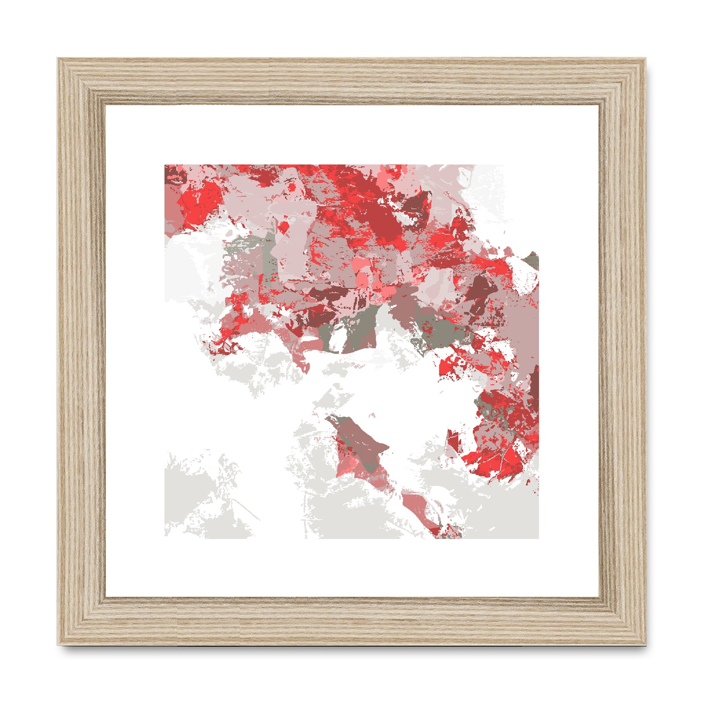 Framed Graphic Art Print, White Mat - 8x8 12x12 16x16 20x20 24x24 28x28 inches | FPS-1190-7693