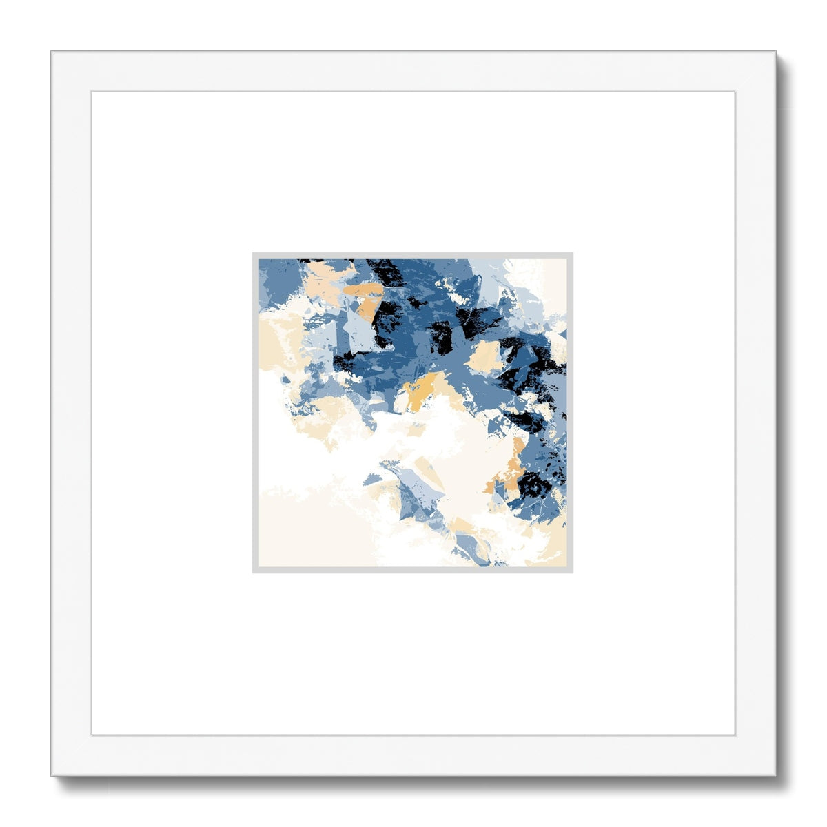 Framed Graphic Art Print, Faux Mat - 12x12 inches | FMS-1230-7693