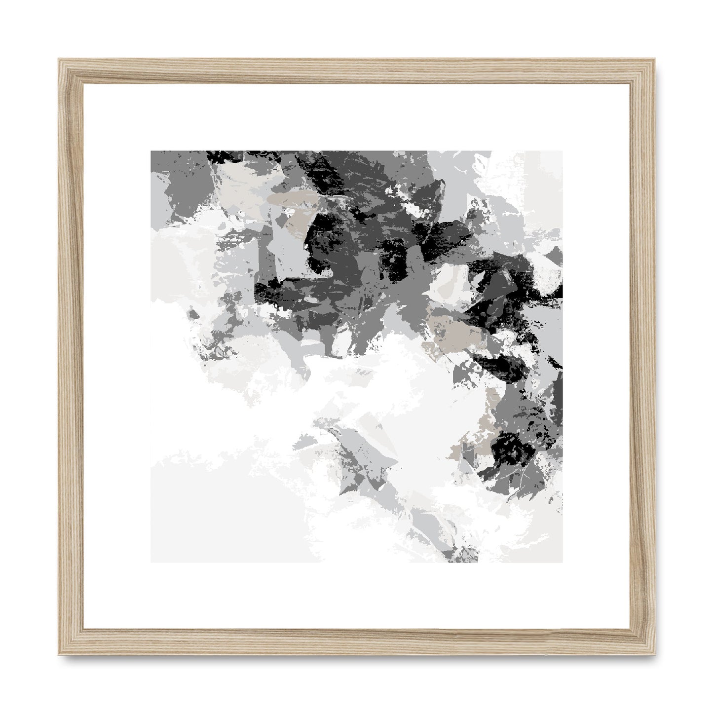 Framed Graphic Art Print, White Mat - 8x8 12x12 16x16 20x20 24x24 28x28 inches | FPS-1200-7693
