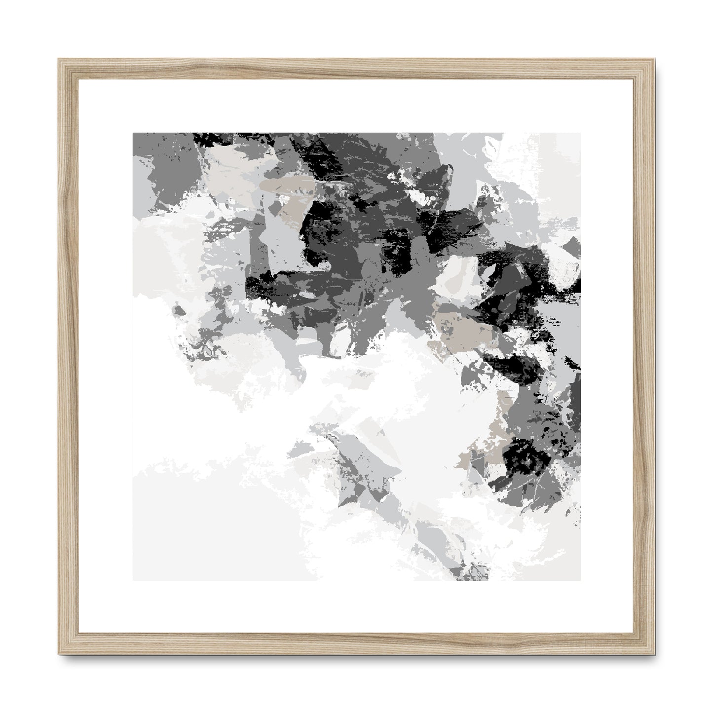 Framed Graphic Art Print, White Mat - 8x8 12x12 16x16 20x20 24x24 28x28 inches | FPS-1200-7693