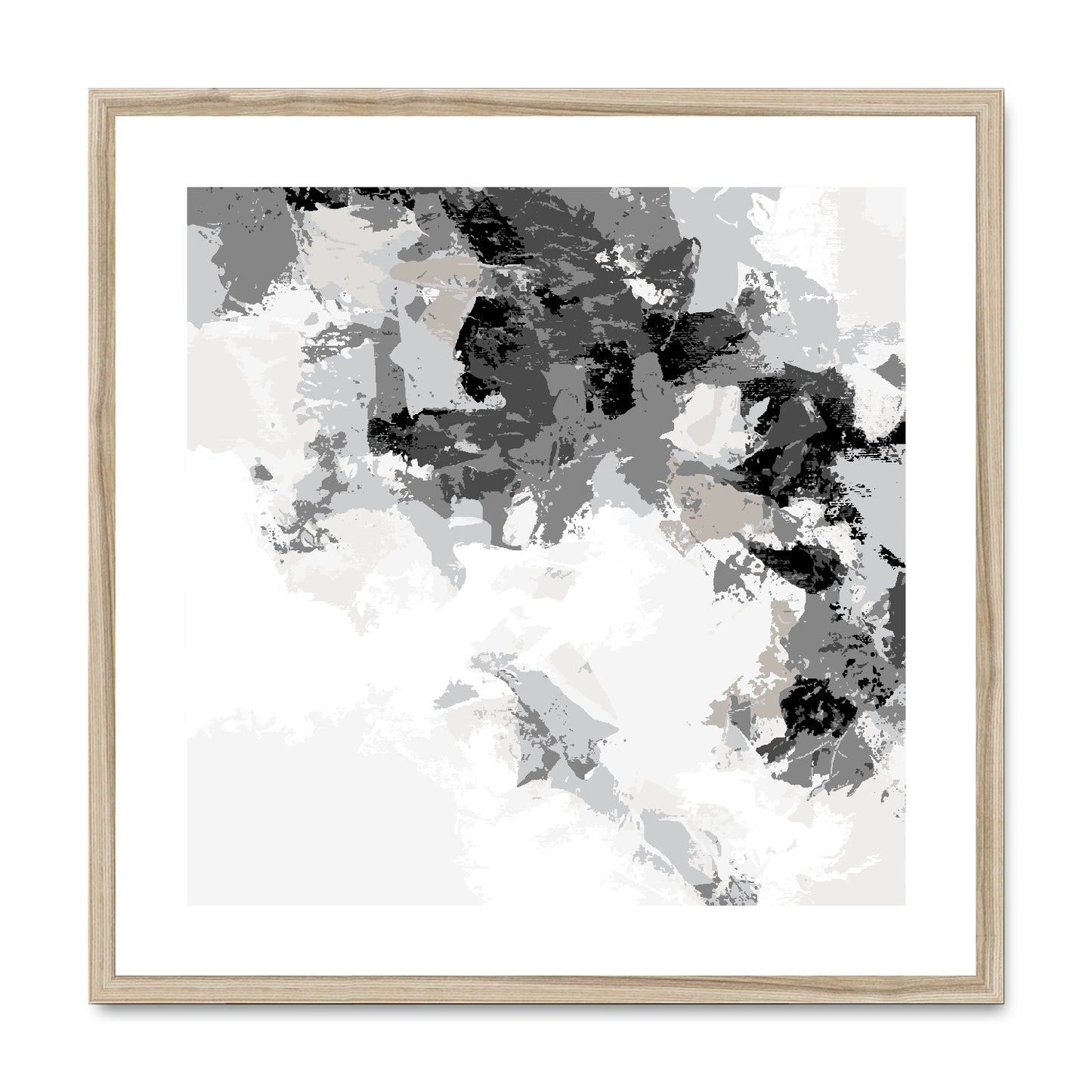 Framed Graphic Art Print, White Mat - 8x8 12x12 16x16 20x20 24x24 28x28 inches | FPS-1200-7693