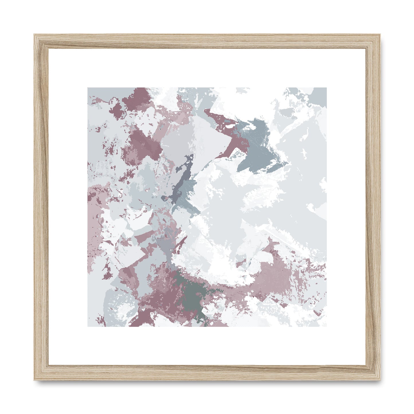 Framed Graphic Art Print, White Mat - 8x8 12x12 16x16 20x20 24x24 28x28 inches | FPS-1210-7691