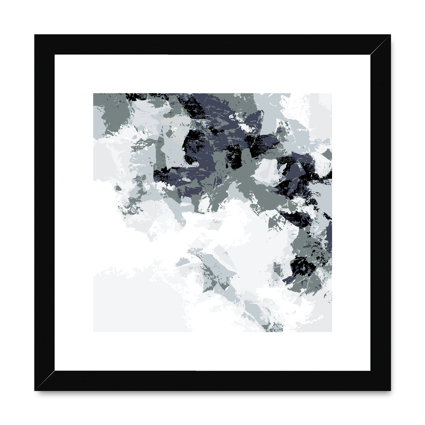 Framed Graphic Art Print, White Mat - 8x8 12x12 16x16 20x20 24x24 28x28 inches | FPS-1210-7693