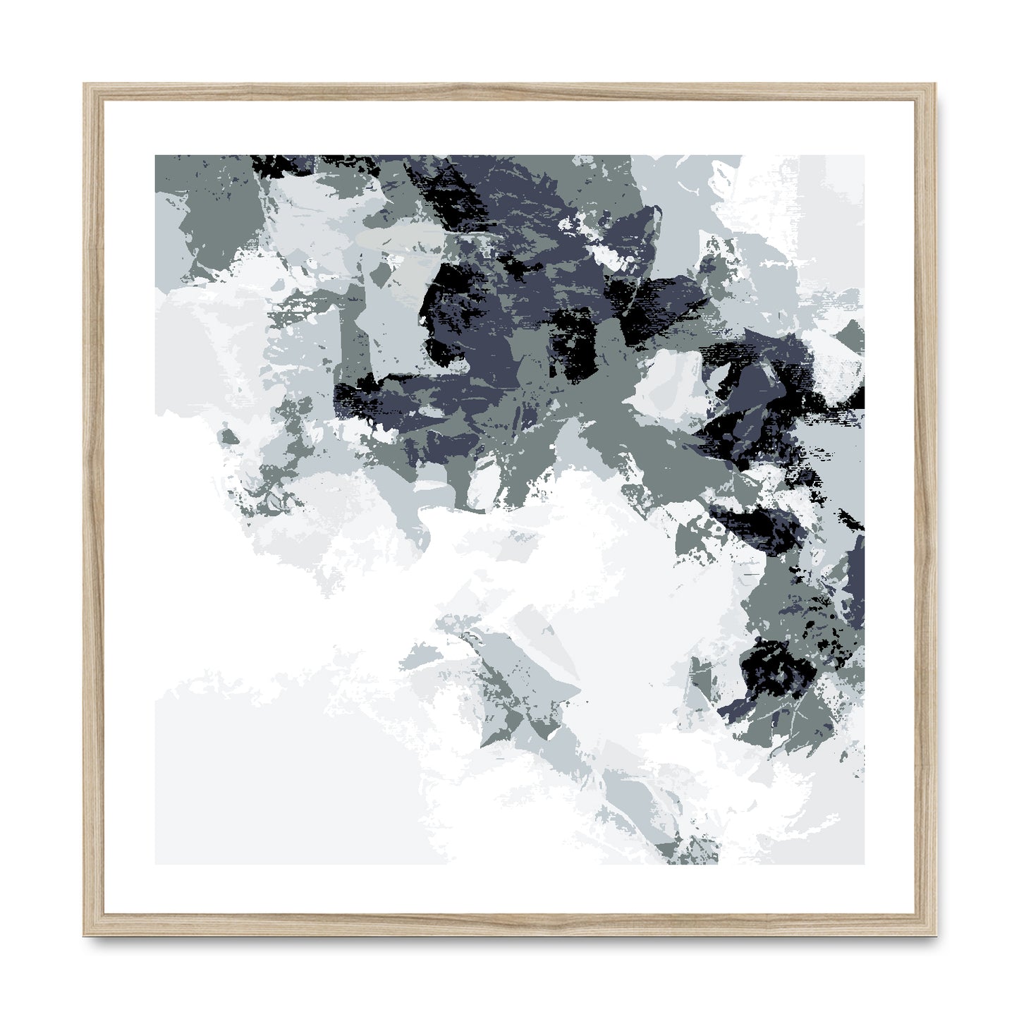 Framed Graphic Art Print, White Mat - 8x8 12x12 16x16 20x20 24x24 28x28 inches | FPS-1210-7693