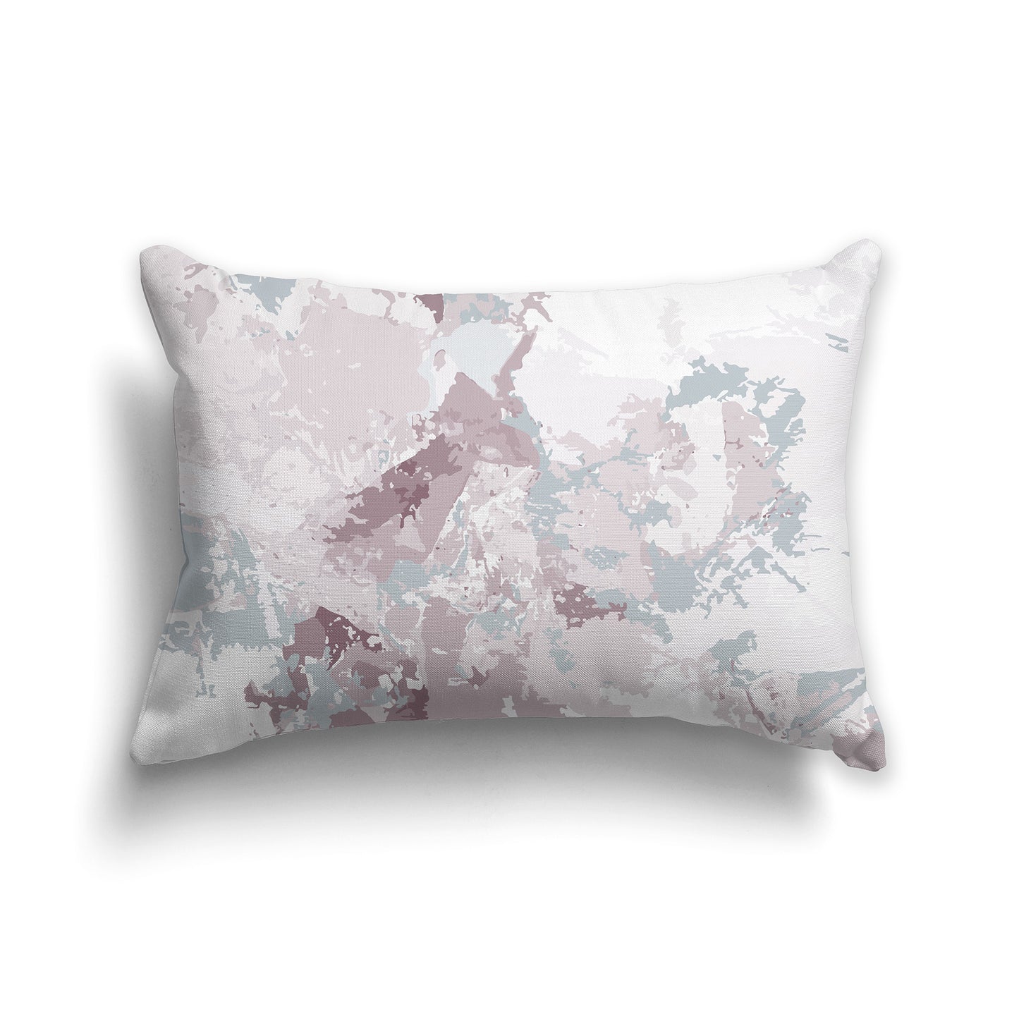 Lumbar Throw Pillow featuring graphic art from the Scattered Cloud Collection