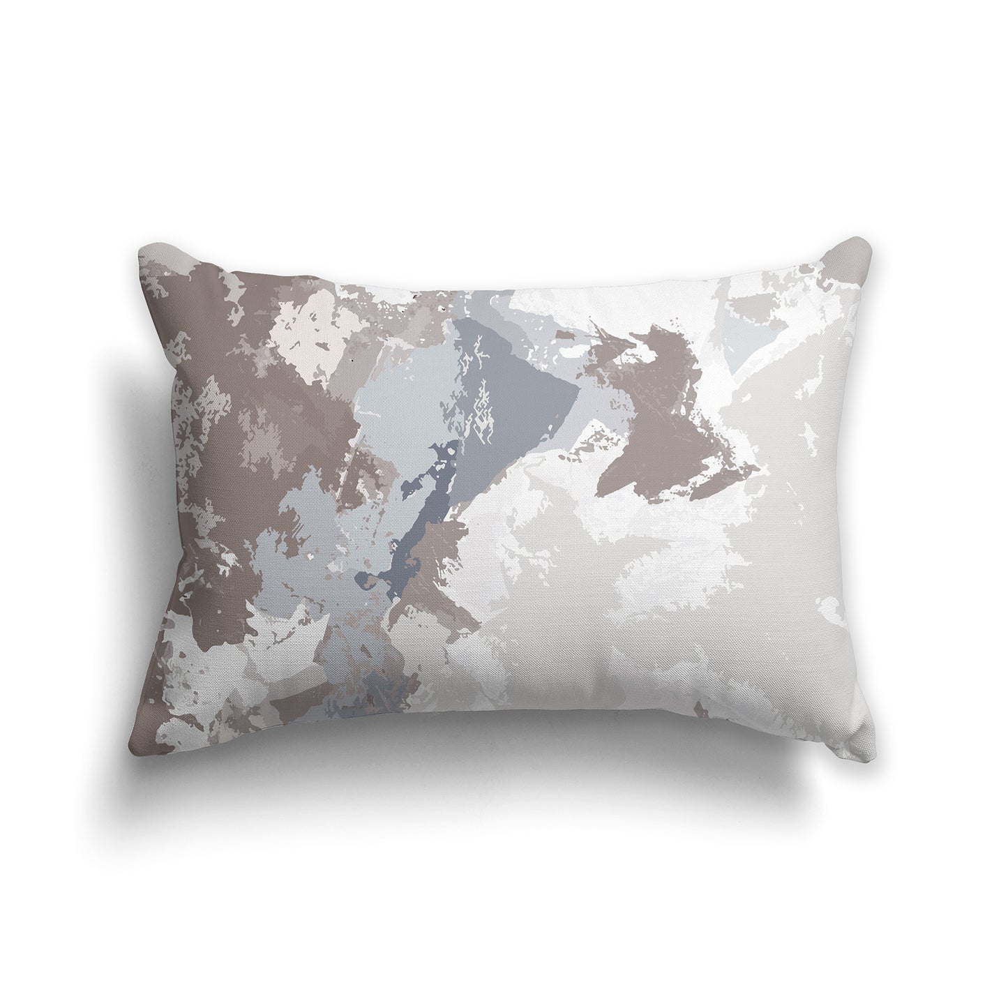 Lumbar Throw Pillow featuring graphic art from the Caramel Candy Collection