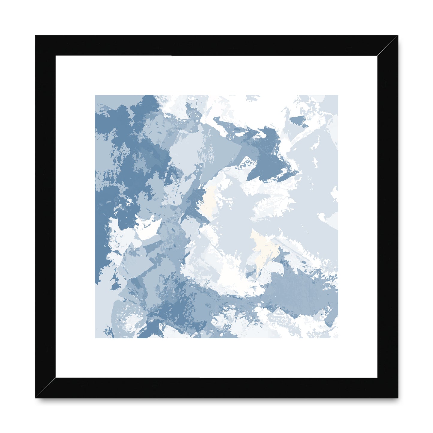 Framed Graphic Art Print, White Mat - 8x8 12x12 16x16 20x20 24x24 28x28 inches | FPS-1230-7691