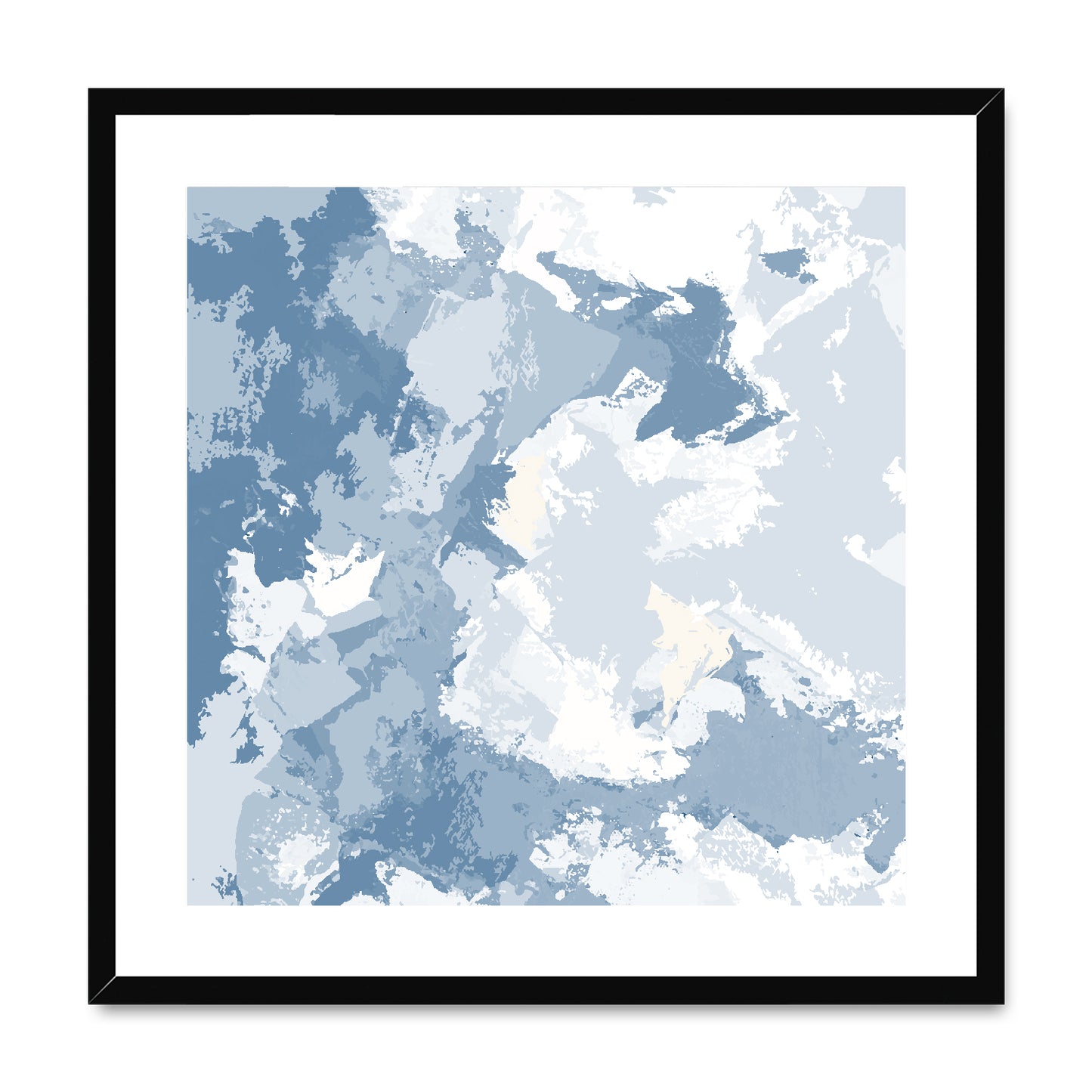 Framed Graphic Art Print, White Mat - 8x8 12x12 16x16 20x20 24x24 28x28 inches | FPS-1230-7691