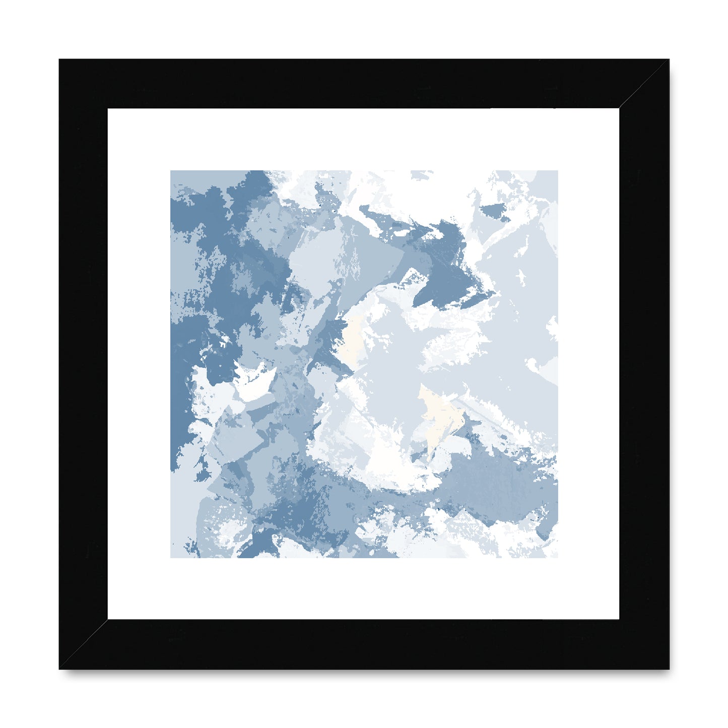 Framed Graphic Art Print, White Mat - 8x8 12x12 16x16 20x20 24x24 28x28 inches | FPS-1230-7691