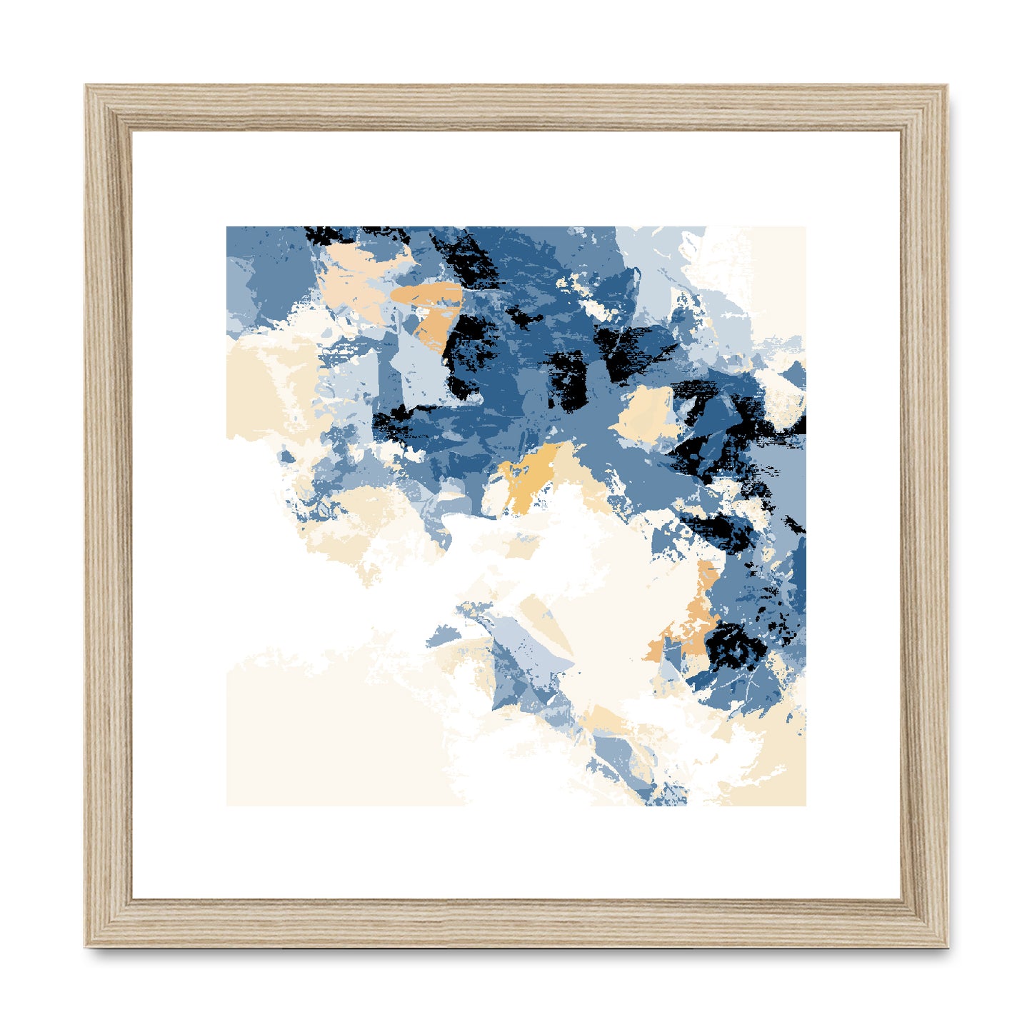 Framed Graphic Art Print, White Mat - 8x8 12x12 16x16 20x20 24x24 28x28 inches | FPS-1230-7693