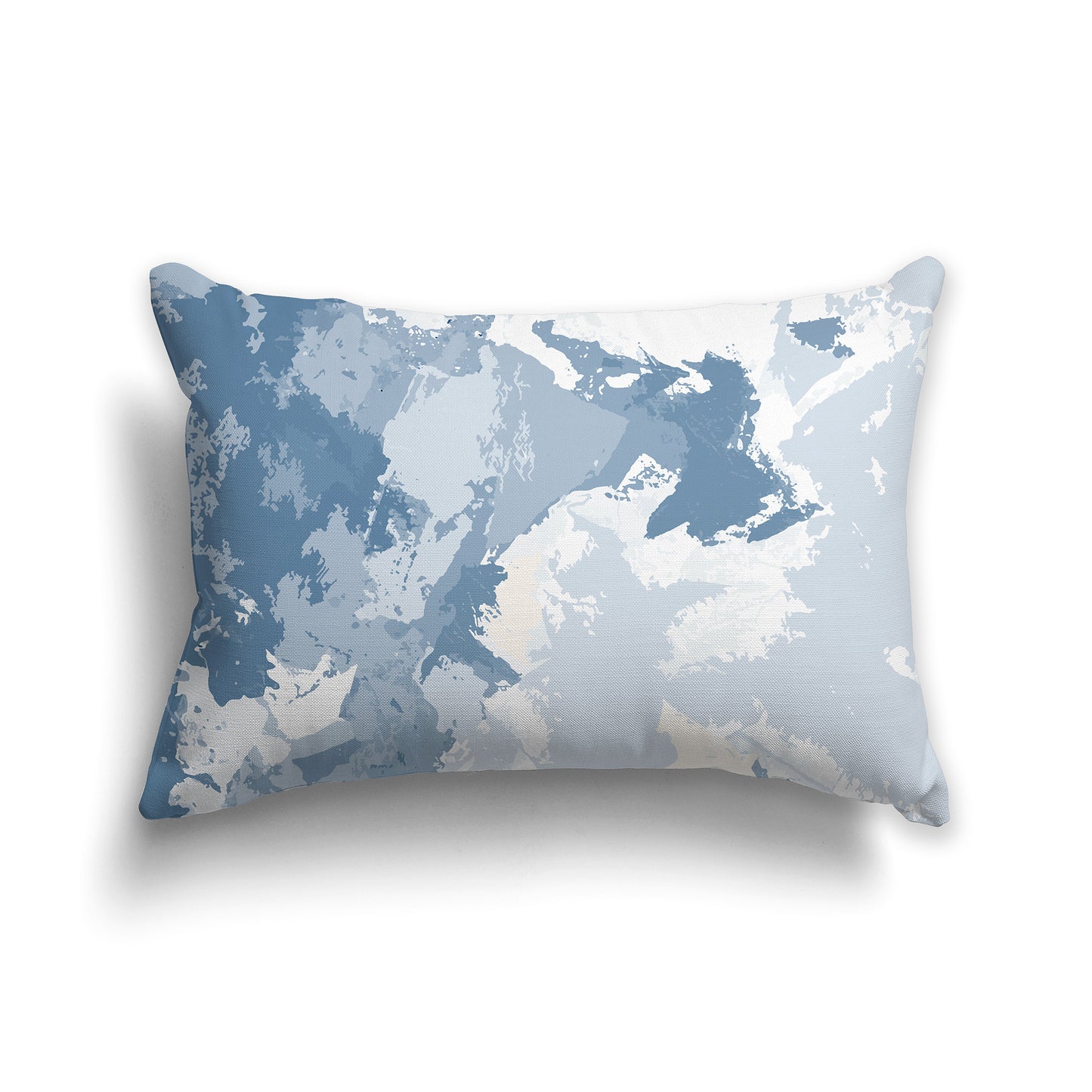 Lumbar Throw Pillow featuring graphic art from the Summer Sky Collection