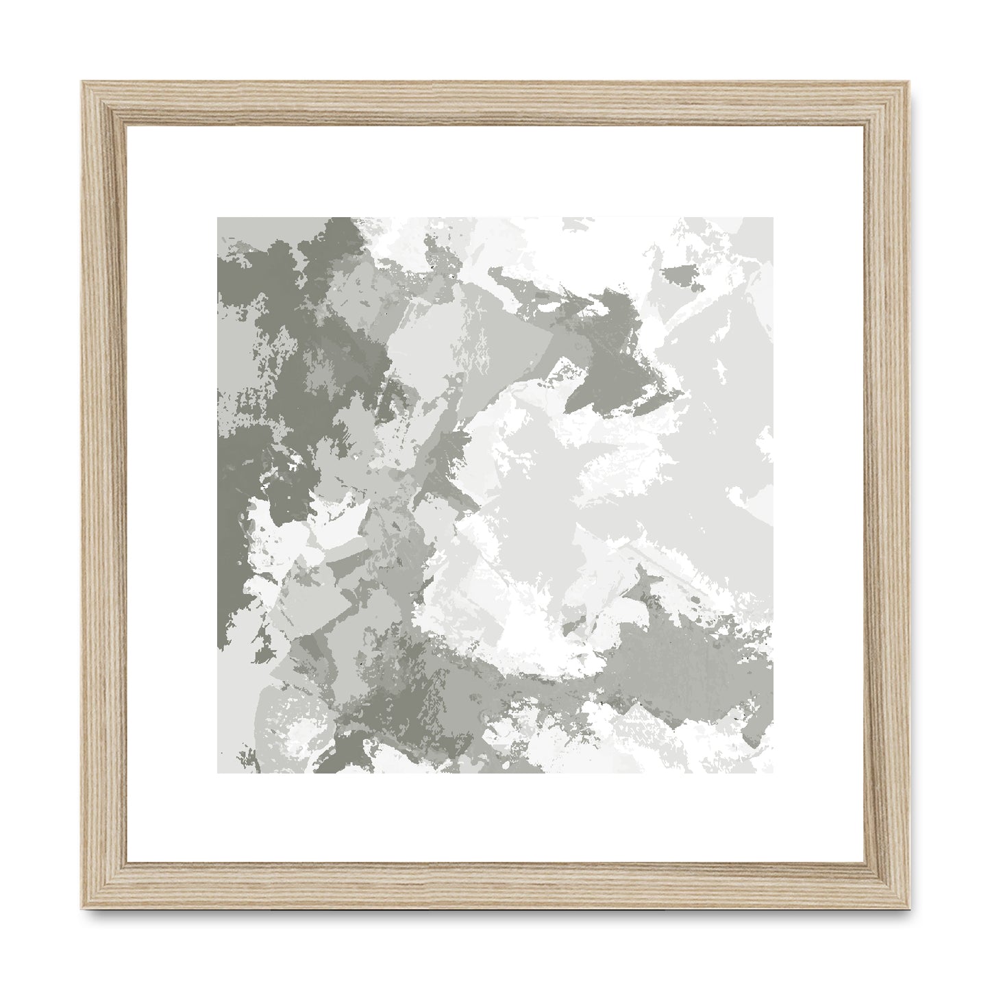Framed Graphic Art Print, White Mat - 8x8 12x12 16x16 20x20 24x24 28x28 inches | FPS-1240-7691