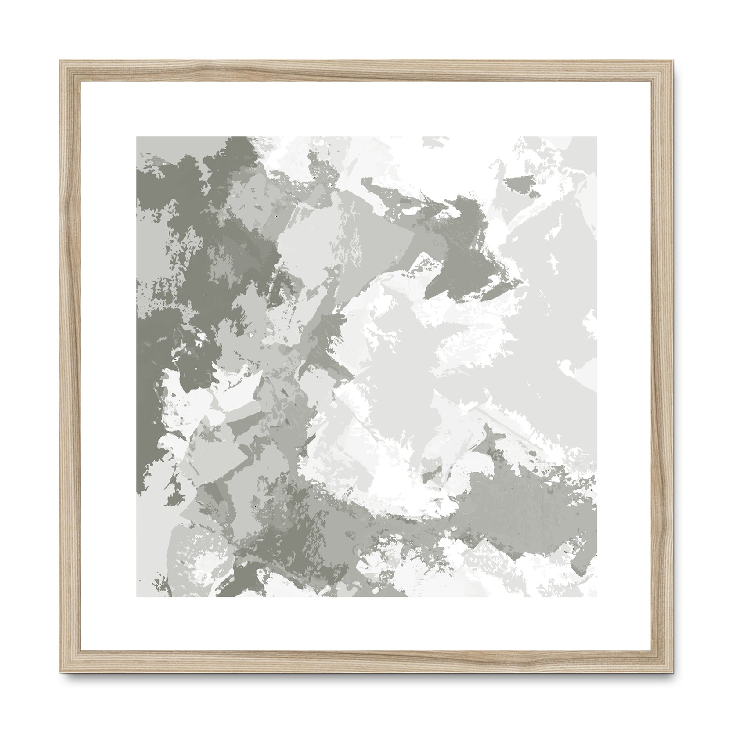 Framed Graphic Art Print, White Mat - 8x8 12x12 16x16 20x20 24x24 28x28 inches | FPS-1240-7691