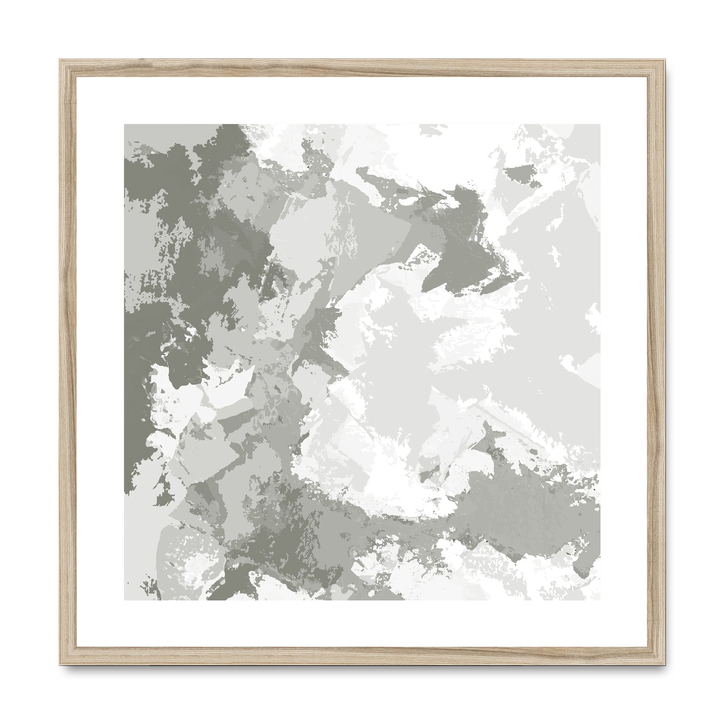 Framed Graphic Art Print, White Mat - 8x8 12x12 16x16 20x20 24x24 28x28 inches | FPS-1240-7691