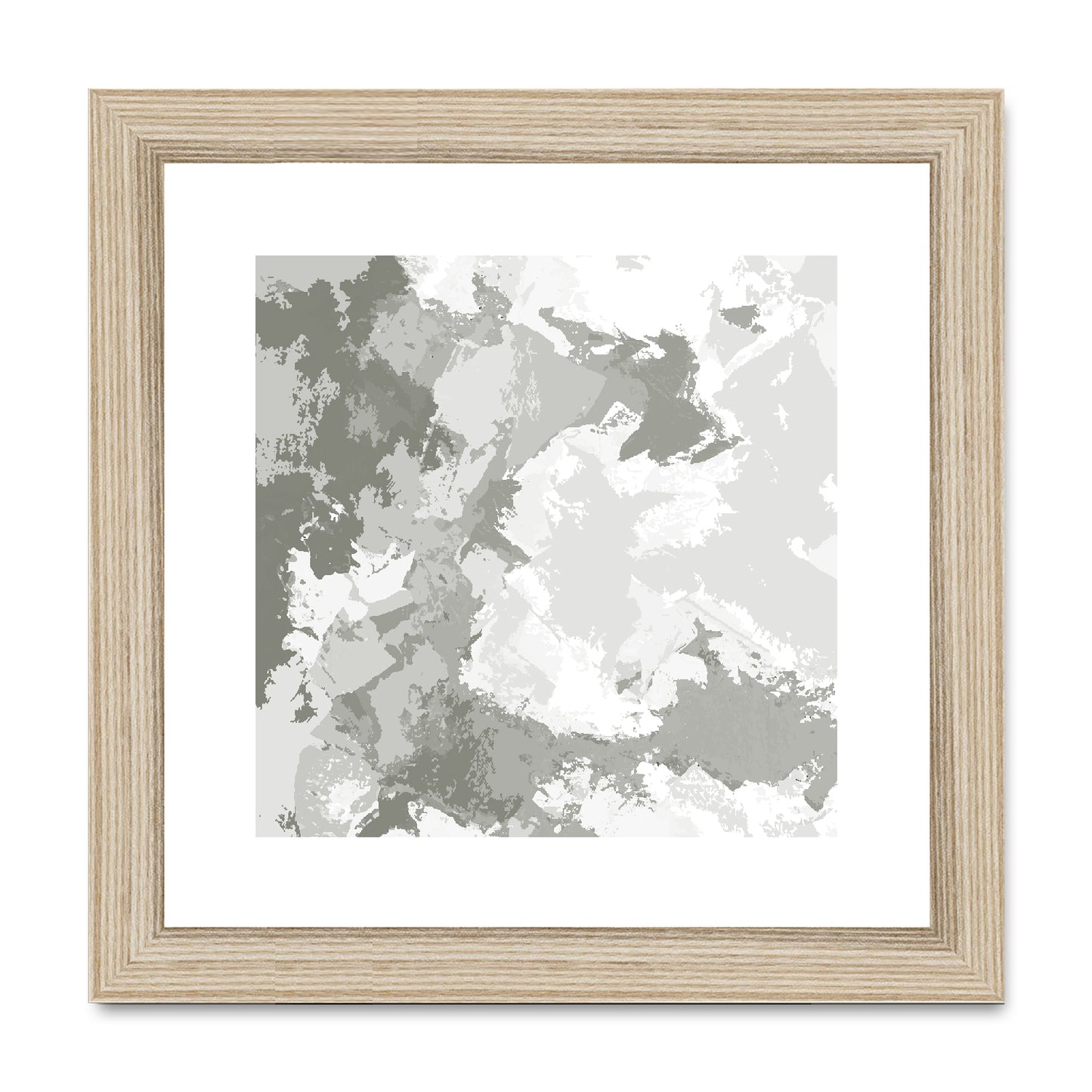 Framed Graphic Art Print, White Mat - 8x8 12x12 16x16 20x20 24x24 28x28 inches | FPS-1240-7691