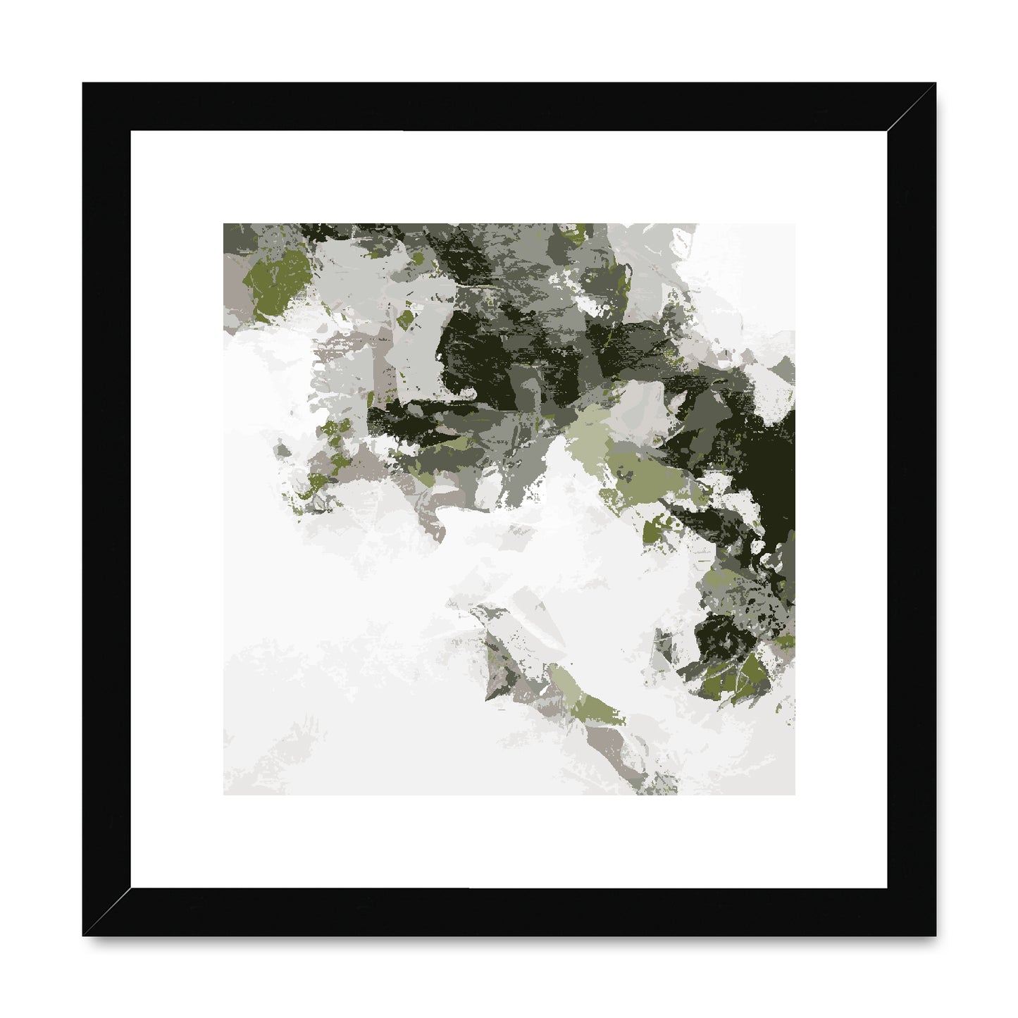 Framed Graphic Art Print, White Mat - 8x8 12x12 16x16 20x20 24x24 28x28 inches | FPS-1240-7693