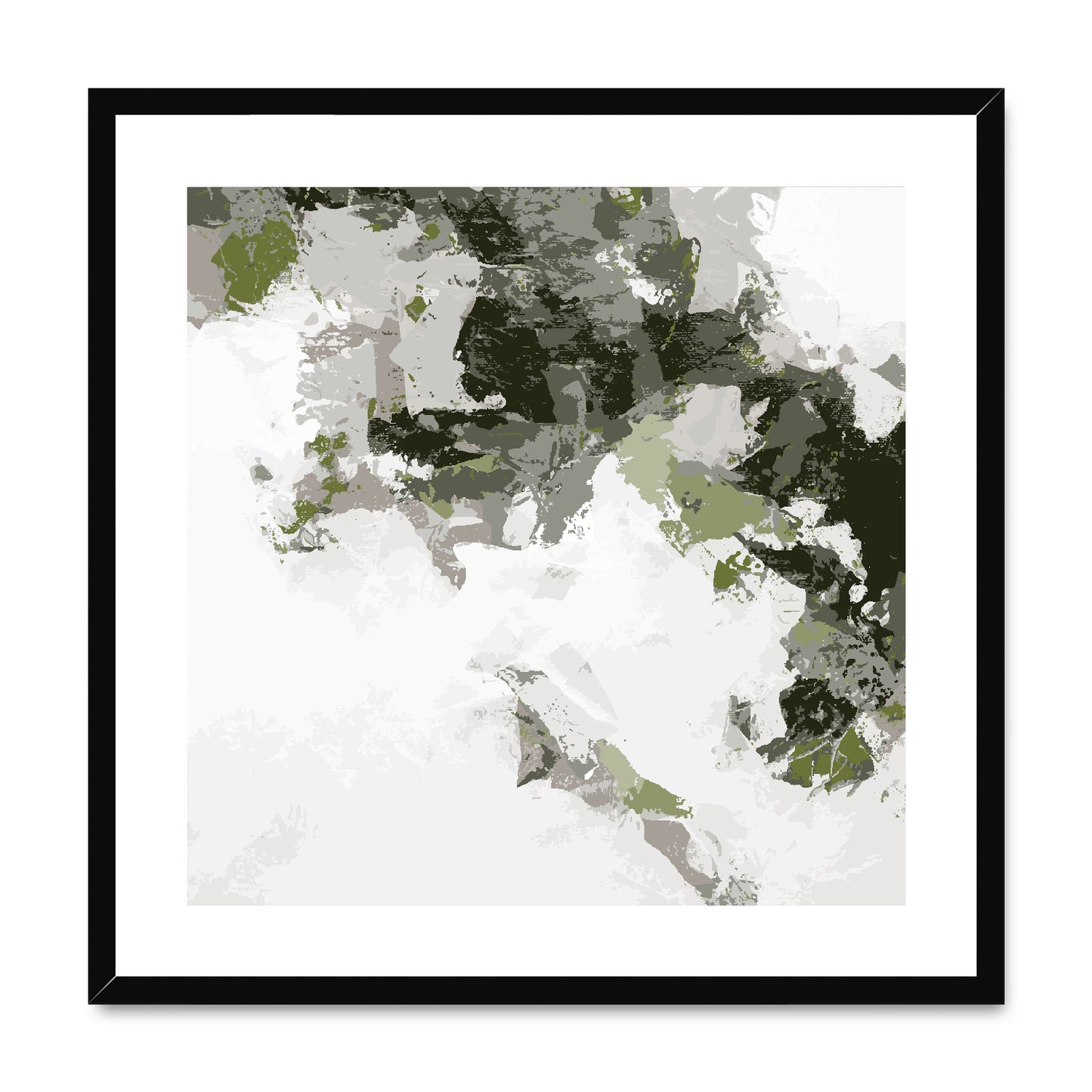 Framed Graphic Art Print, White Mat - 8x8 12x12 16x16 20x20 24x24 28x28 inches | FPS-1240-7693
