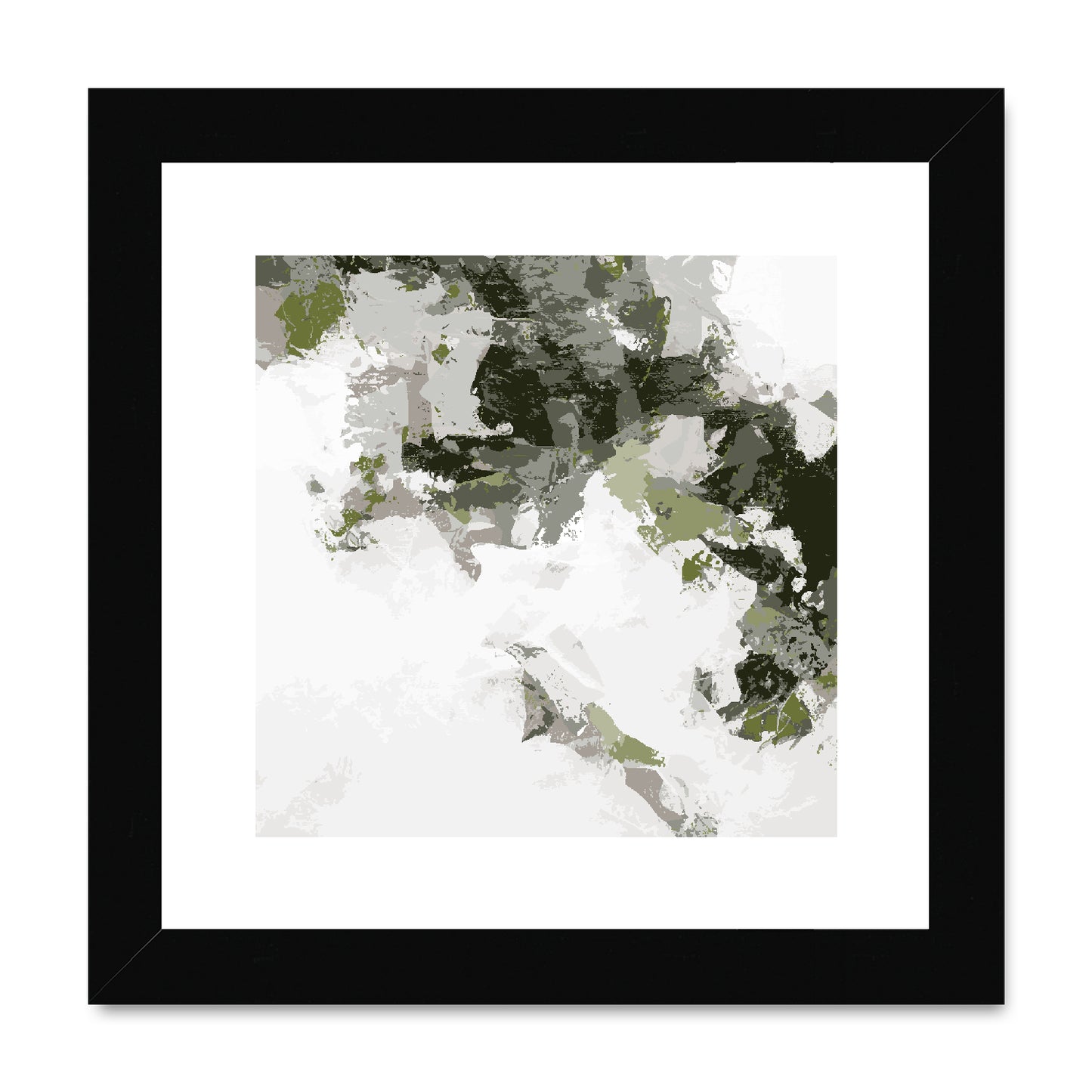 Framed Graphic Art Print, White Mat - 8x8 12x12 16x16 20x20 24x24 28x28 inches | FPS-1240-7693