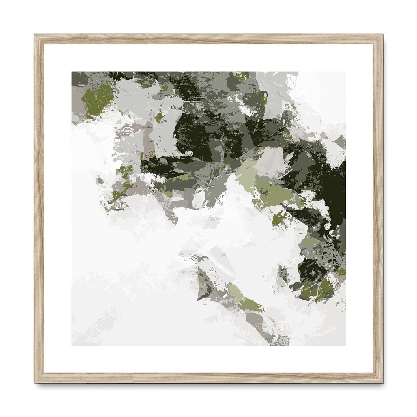 Framed Graphic Art Print, White Mat - 8x8 12x12 16x16 20x20 24x24 28x28 inches | FPS-1240-7693