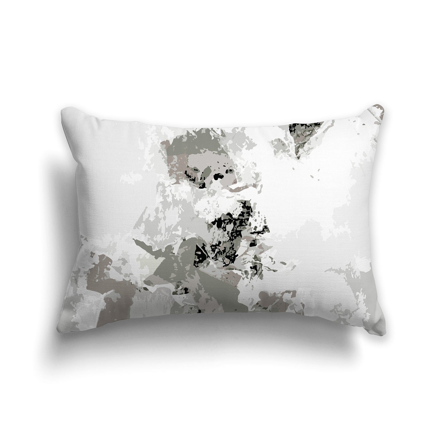 Lumbar Throw Pillow featuring graphic art from the Old Oak Collection