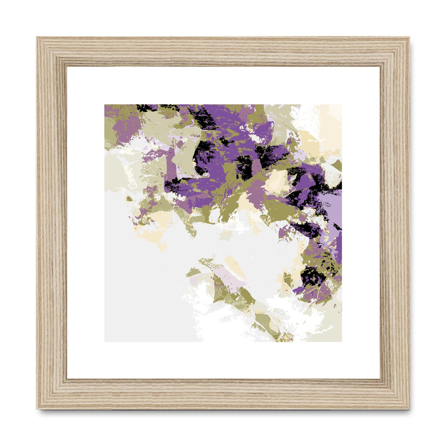 Framed Graphic Art Print, White Mat - 8x8 12x12 16x16 20x20 24x24 28x28 inches | FPS-1250-7693