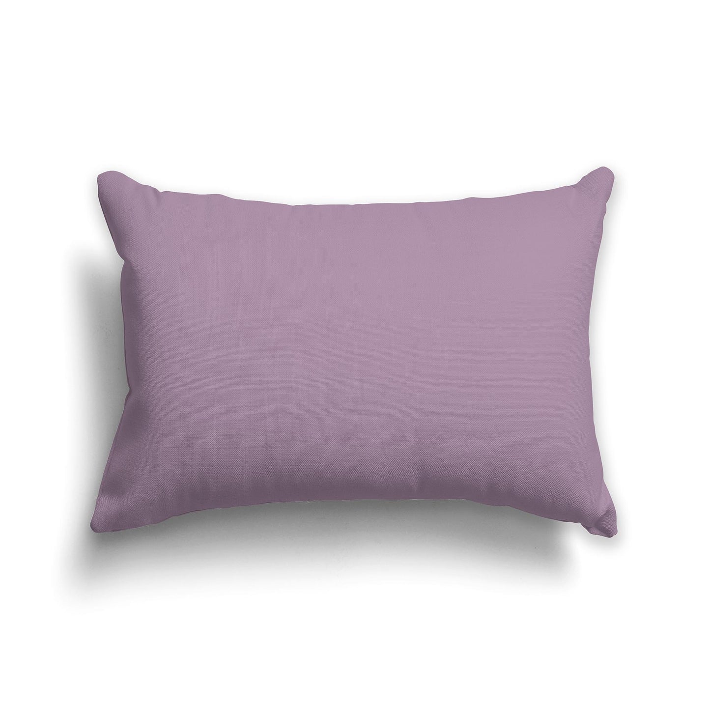 Square Throw Pillow in Solid Mauve
