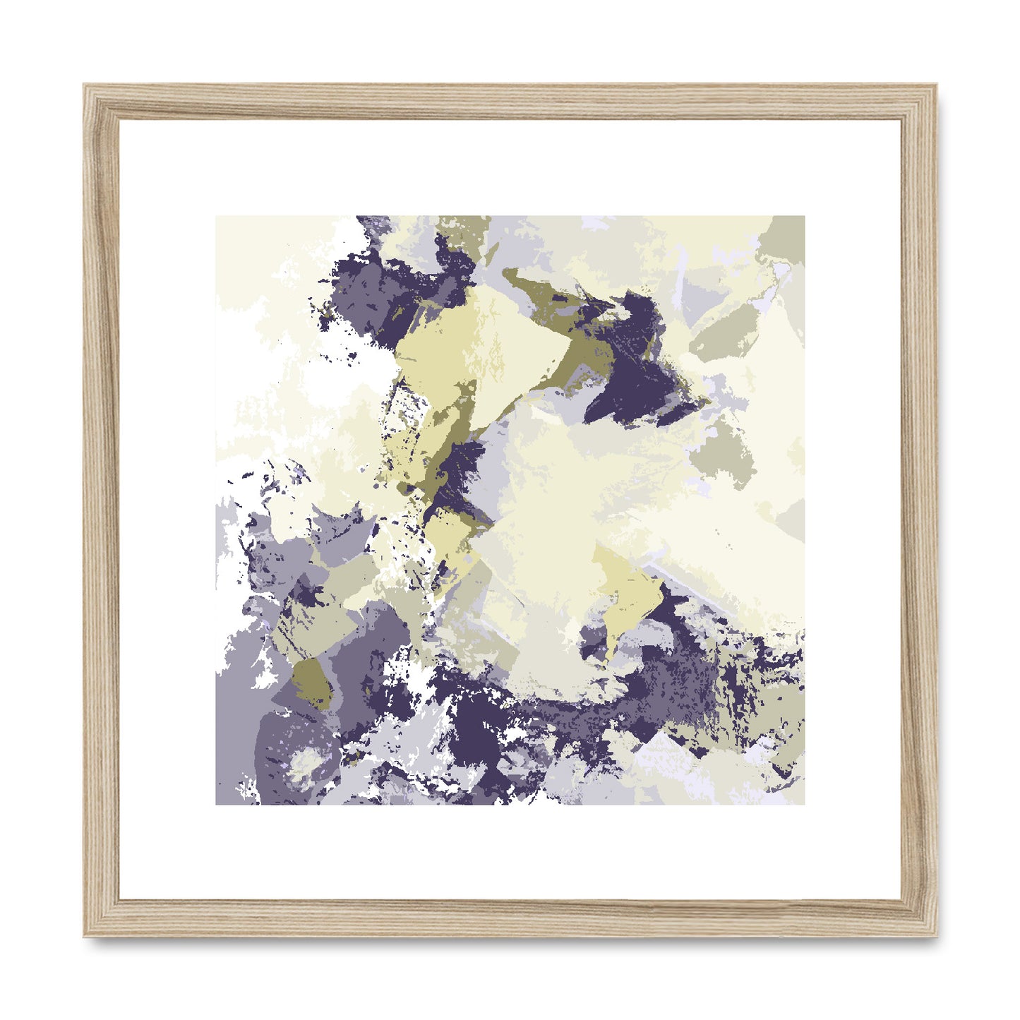 Framed Graphic Art Print, White Mat - 8x8 12x12 16x16 20x20 24x24 28x28 inches | FPS-1260-7691